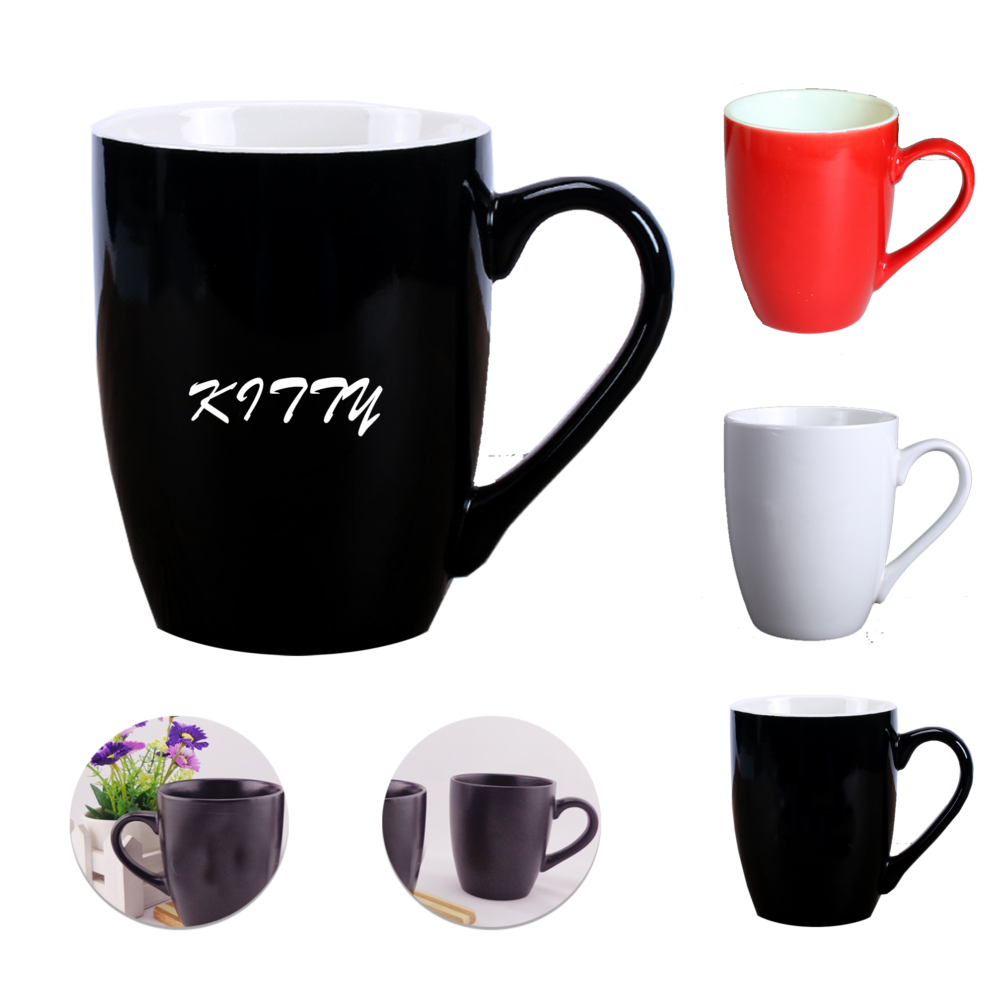 11 oz. Bistro Ceramic Mugs