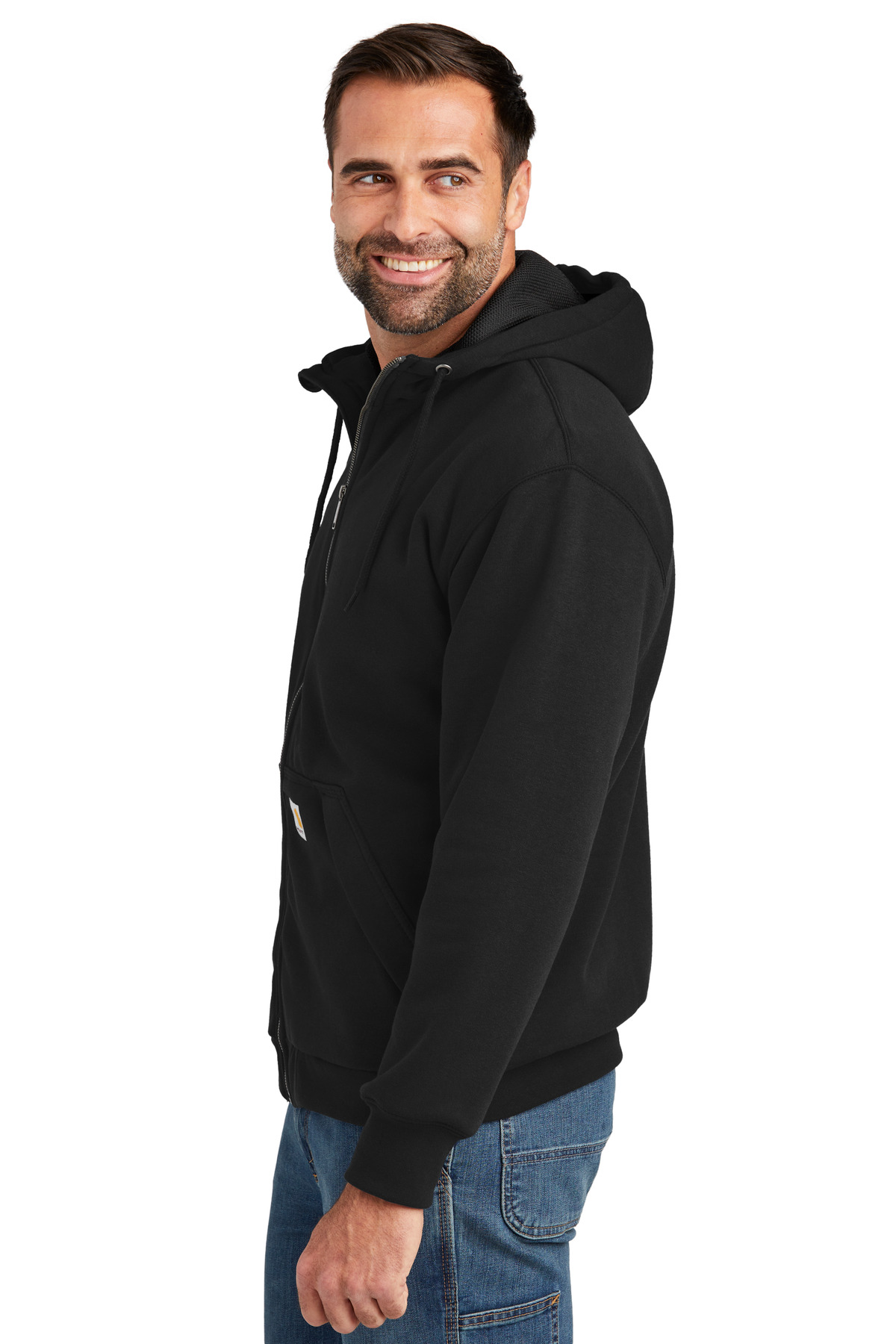 Carhartt Midweight Thermal-Lined Full-Zip Sweatshirt CT104078, custom hoodie or sweatshirt with logo imprint 8