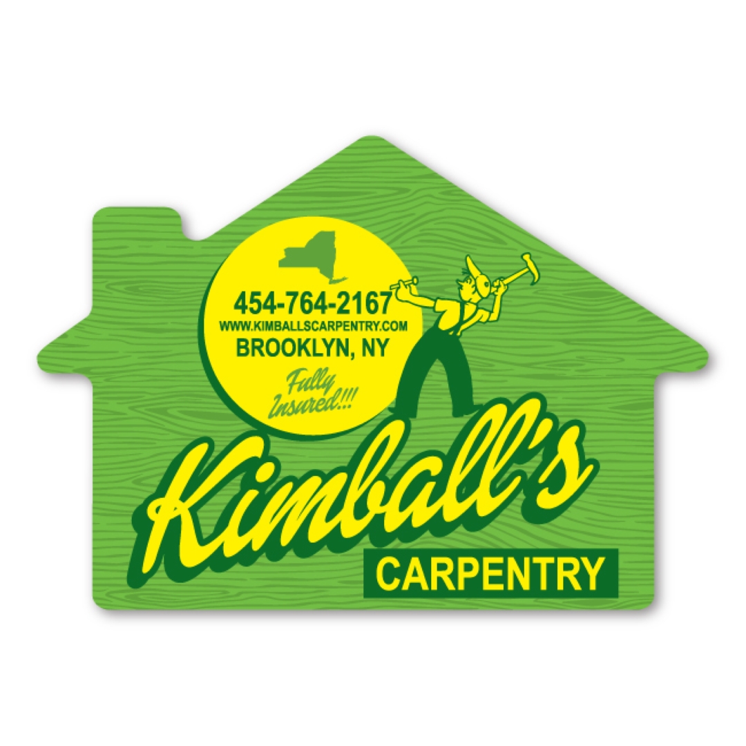 House Magnet - 4.25" x 3" - 30 mil - Outdoor Safe