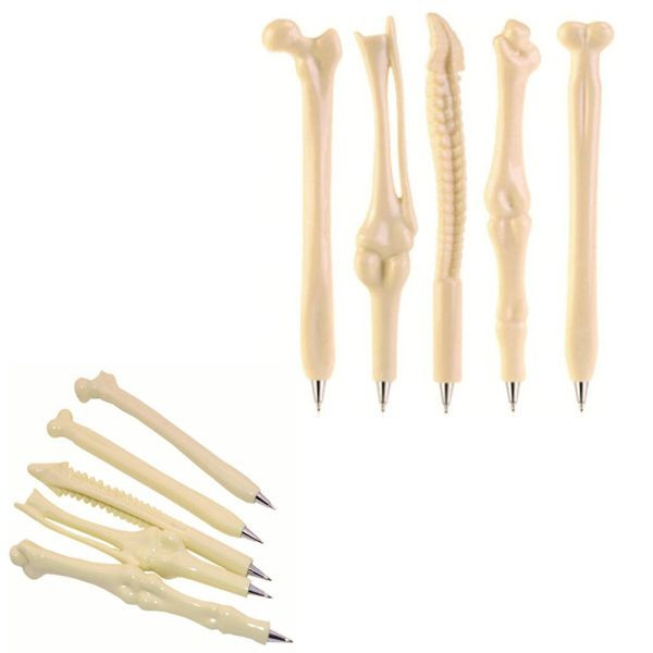 Bone Shaped Ballpoint Pens 1