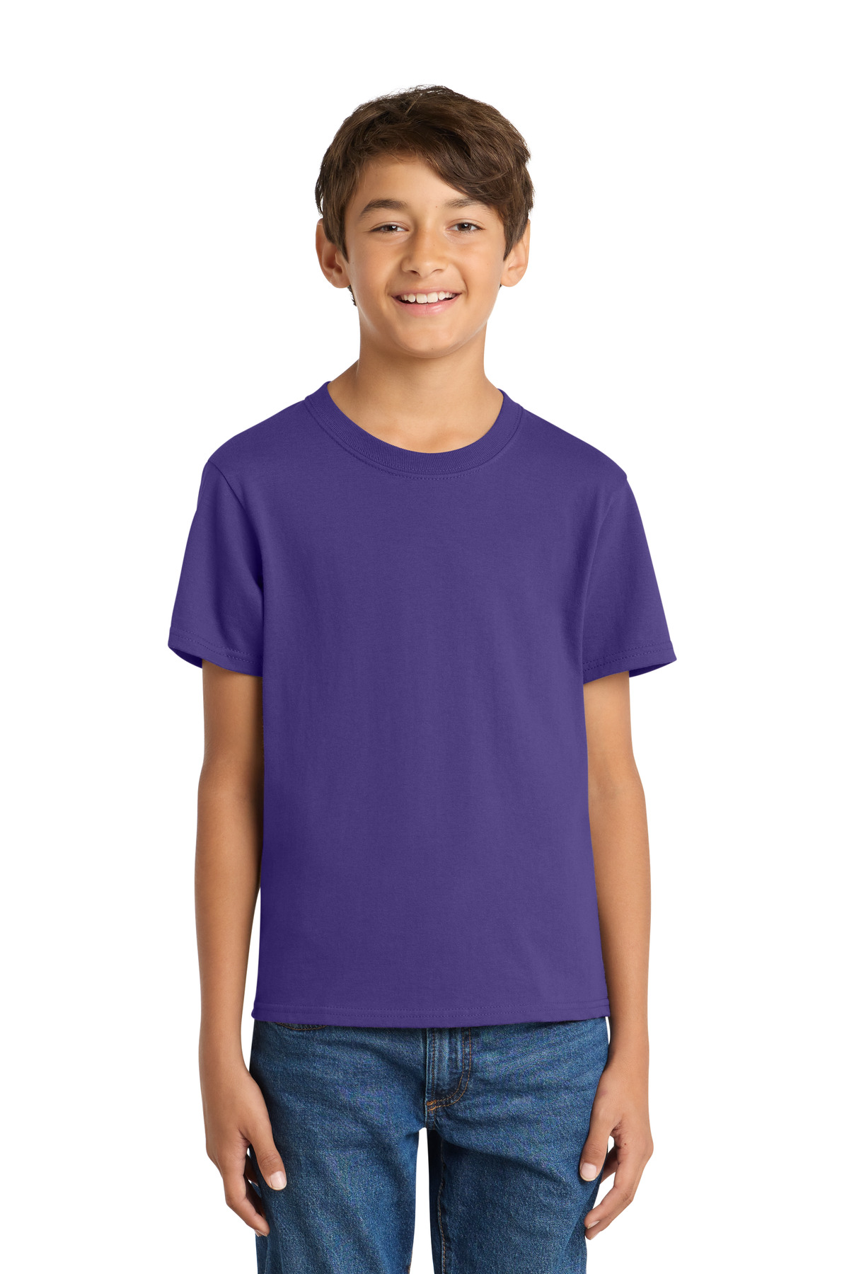 Port & Co Youth Core Cotton Tee. PC54Y 260