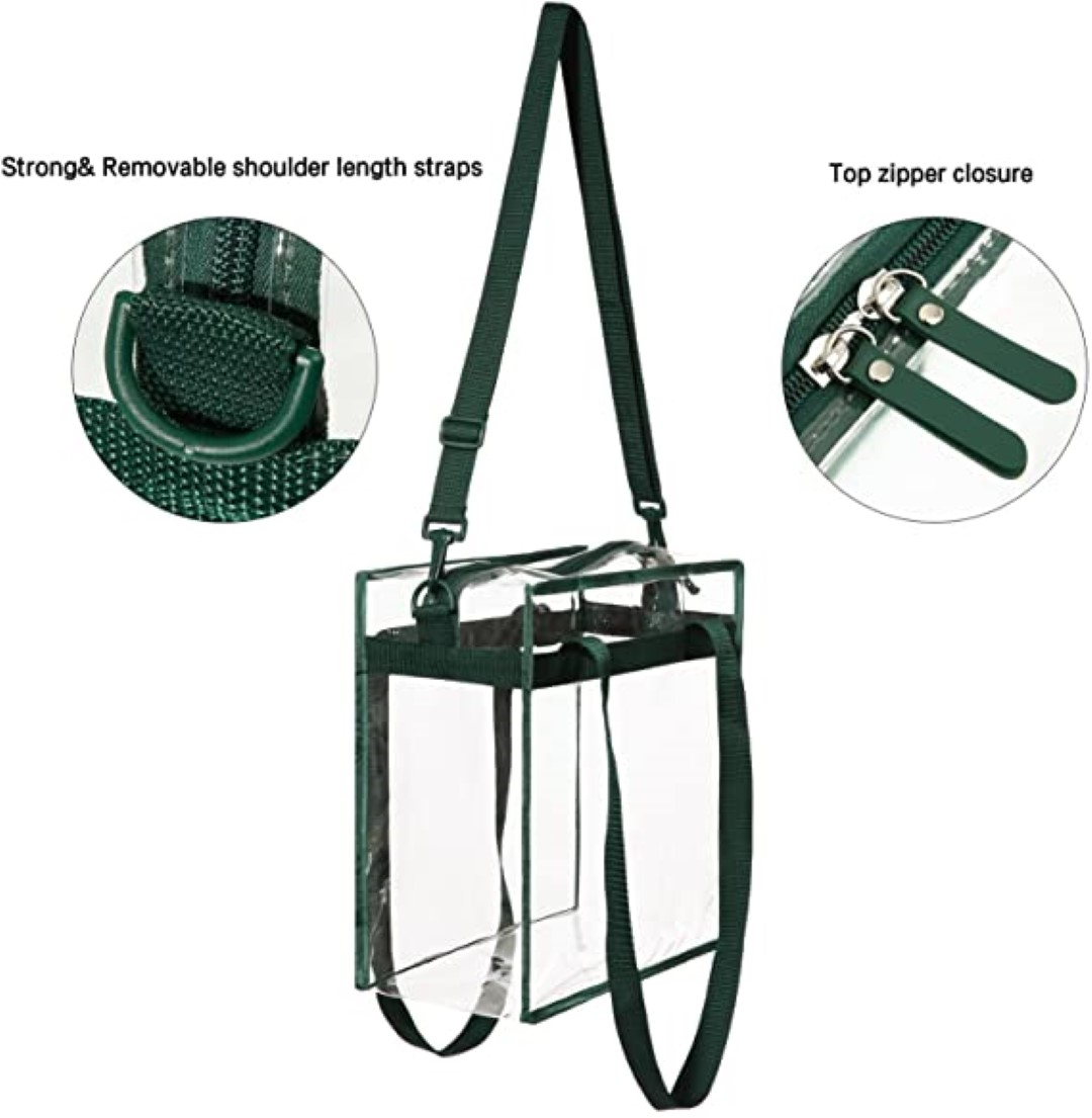 TranWTarent cosmetic tote bag 4