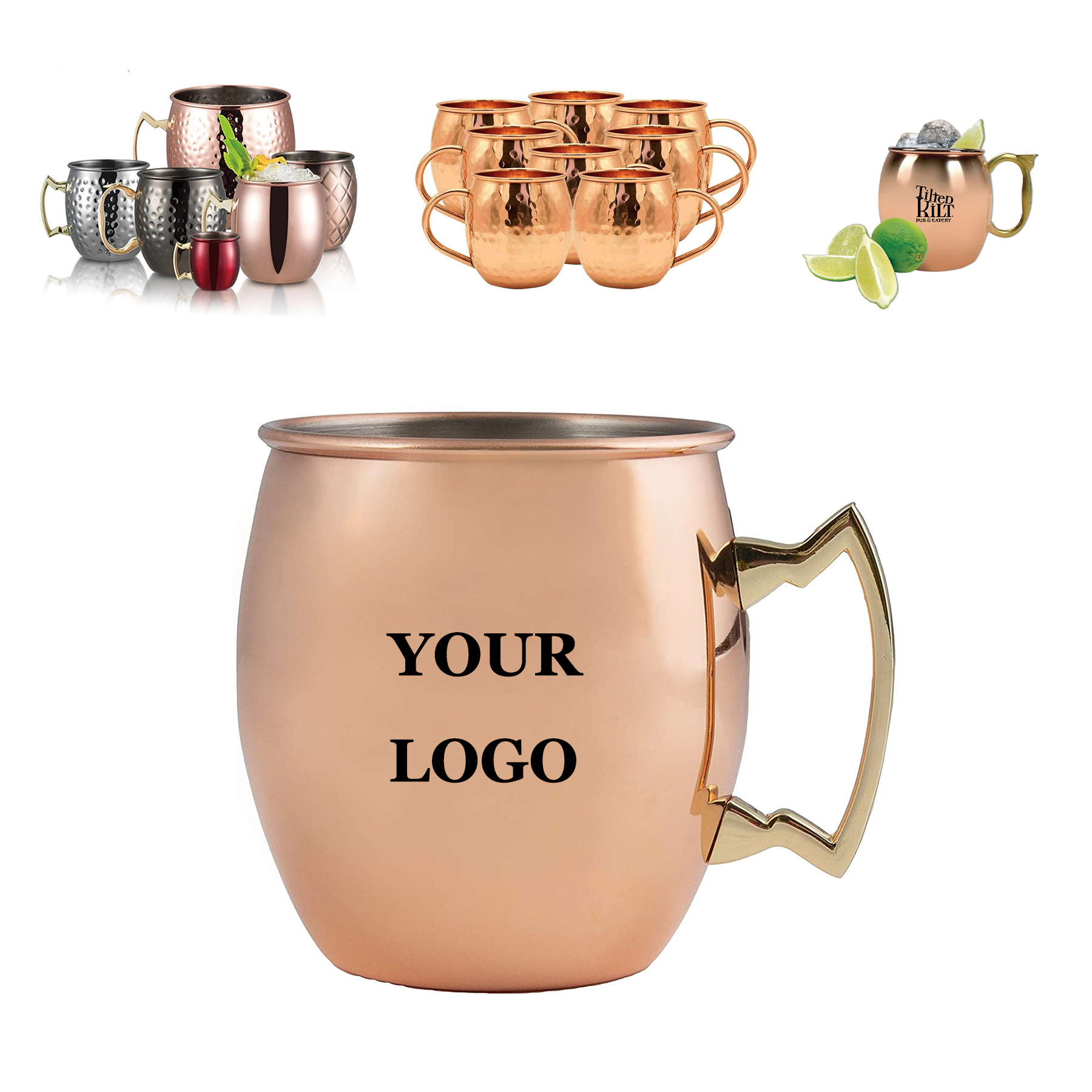 MOQ50Pcs Classic Moscow Mule Mug 16Oz 1