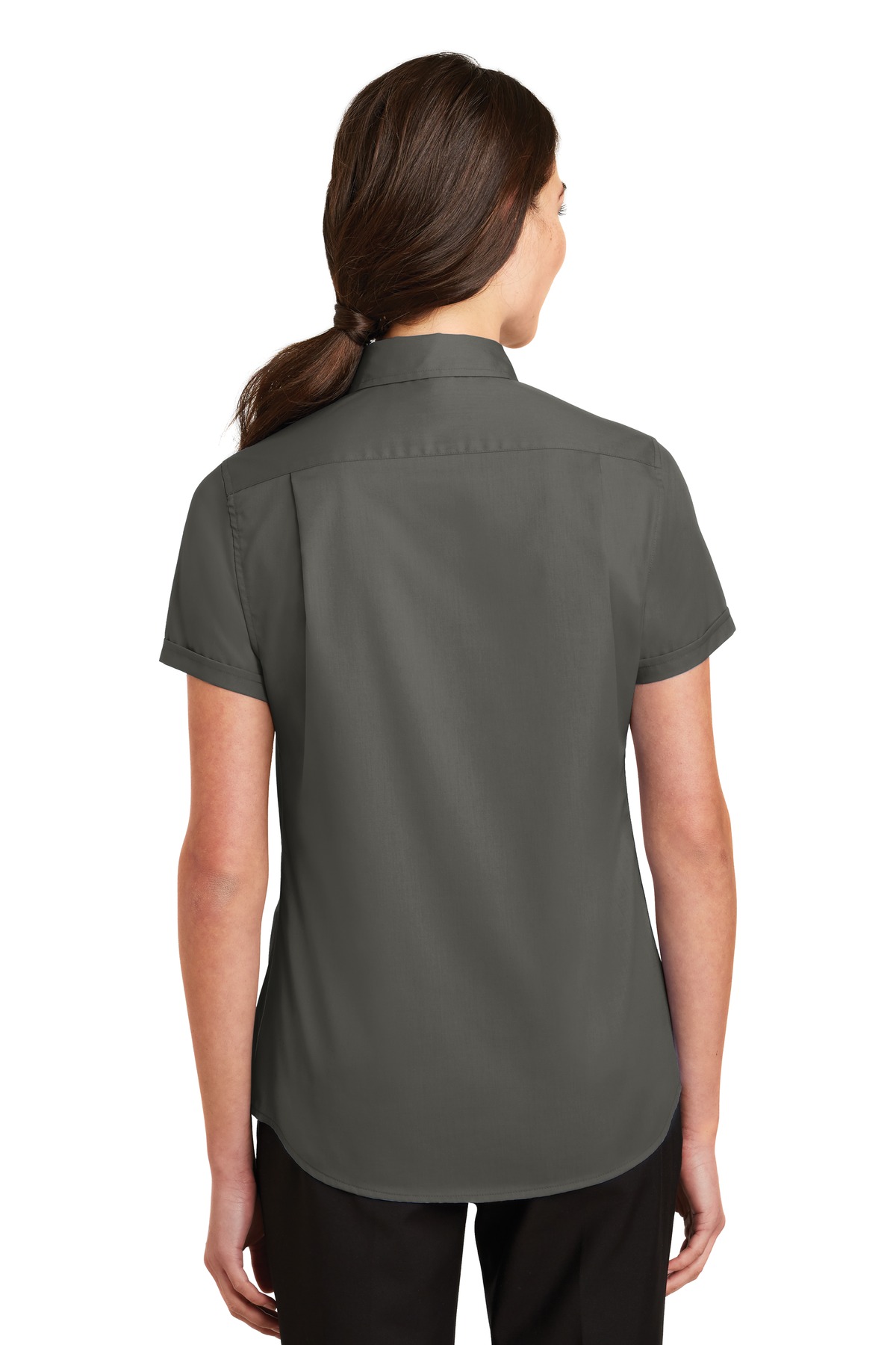 Port Authority Women's Short Sleeve SuperPro Twill Shirt. L664 26