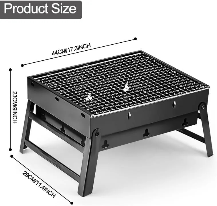 17" Portable Charcoal Grill 3