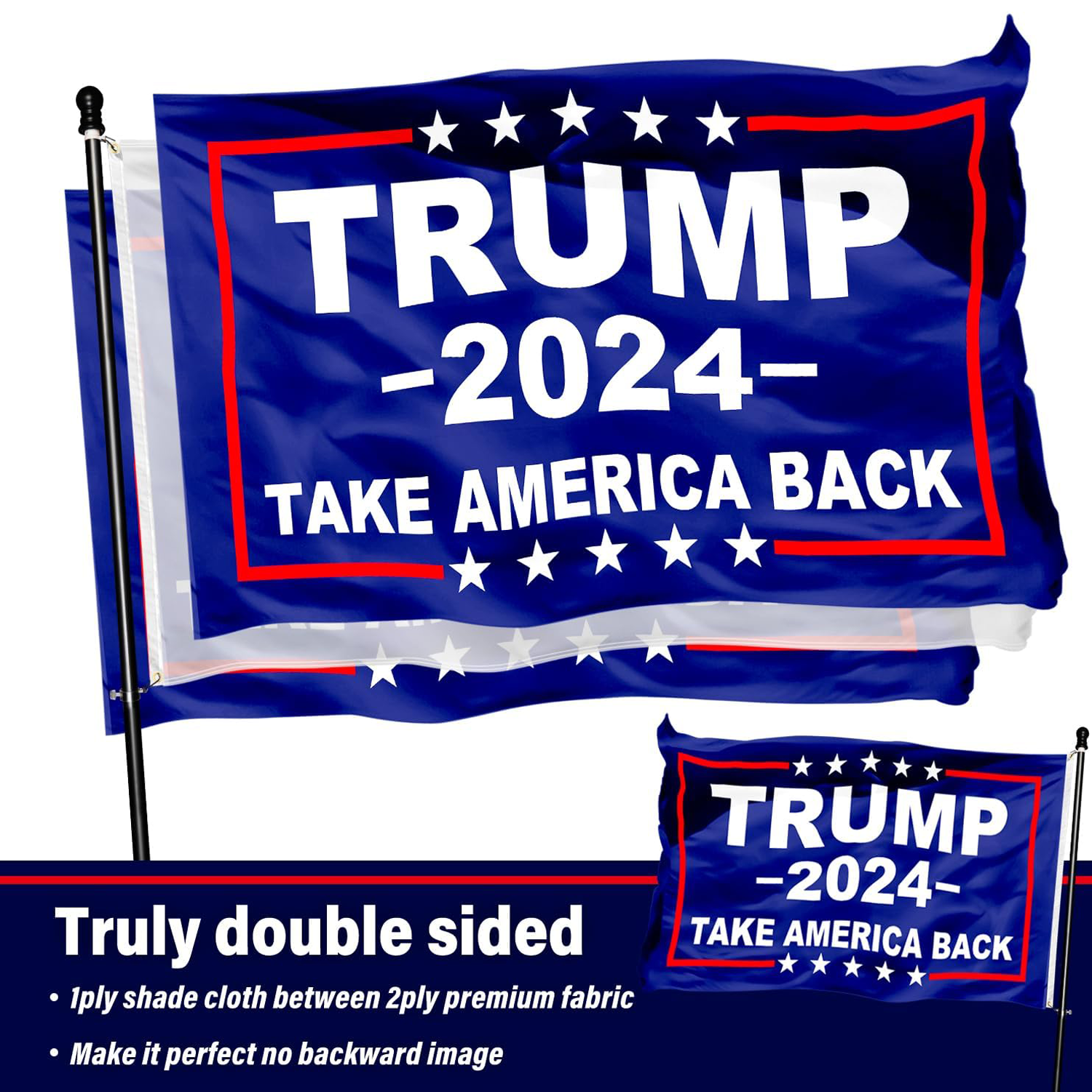 3x5 ft Custom Trump Flag 5