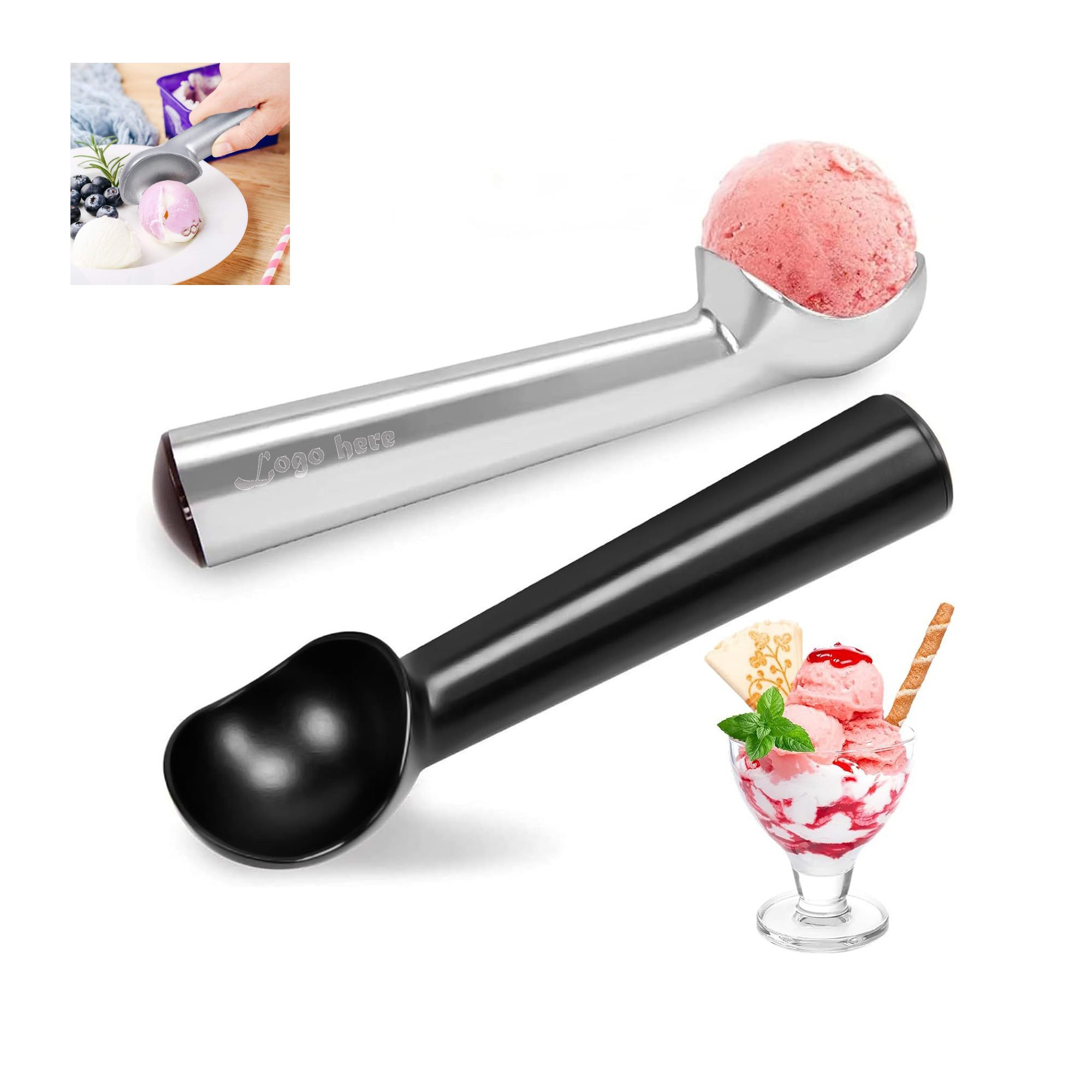 Aluminum Ice Cream Scoop 3