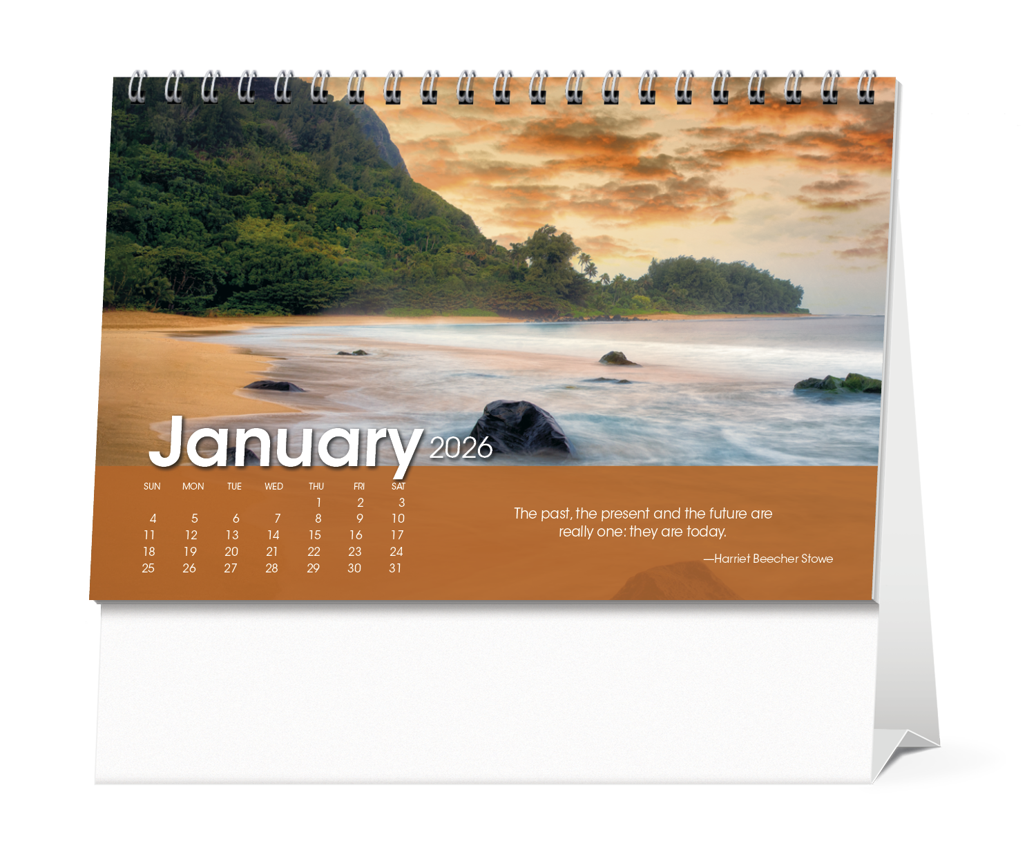 Triumph® Calendars Scenic Moments Large Desk Calendar 7