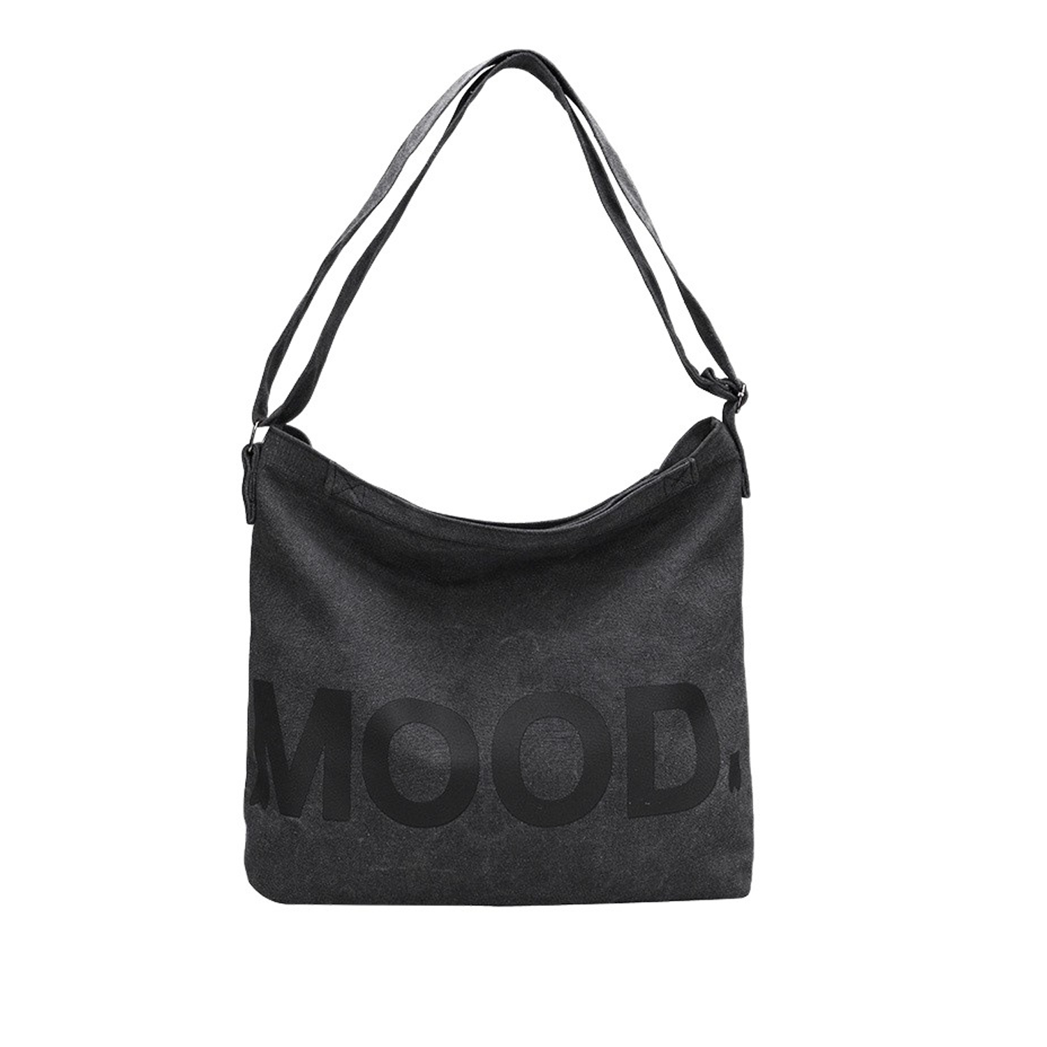 Multi-Layer Canvas Shoulder Handbag 5