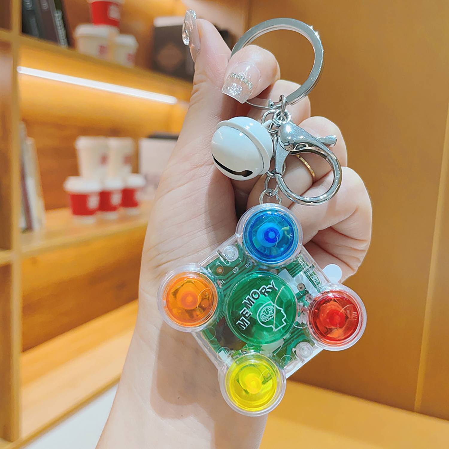 Memory Trainer Cube Key Chain 2