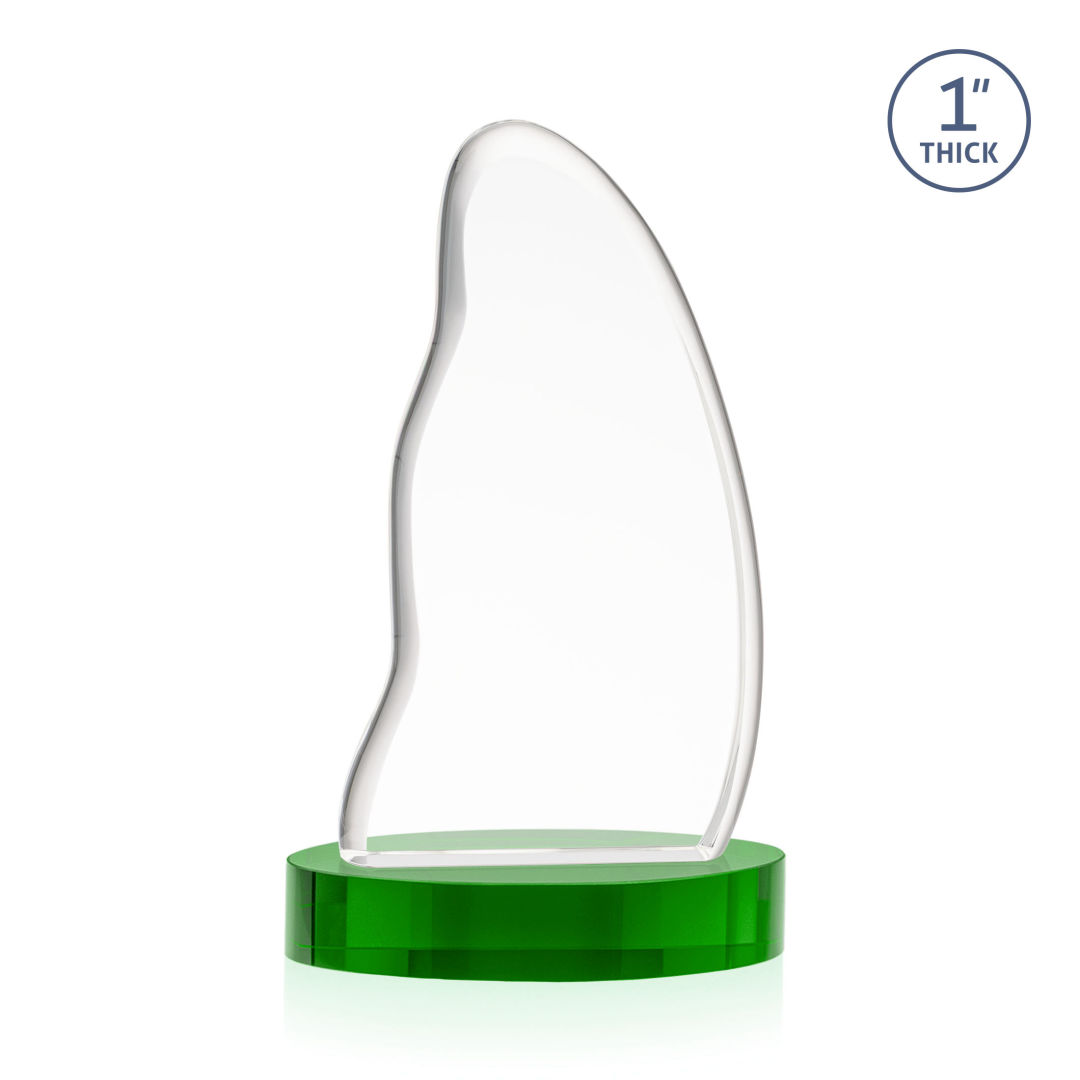 Beauford VividPrint™ Award on Base - Green 10