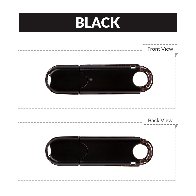 Rectangular LED USB Flash Drive 3