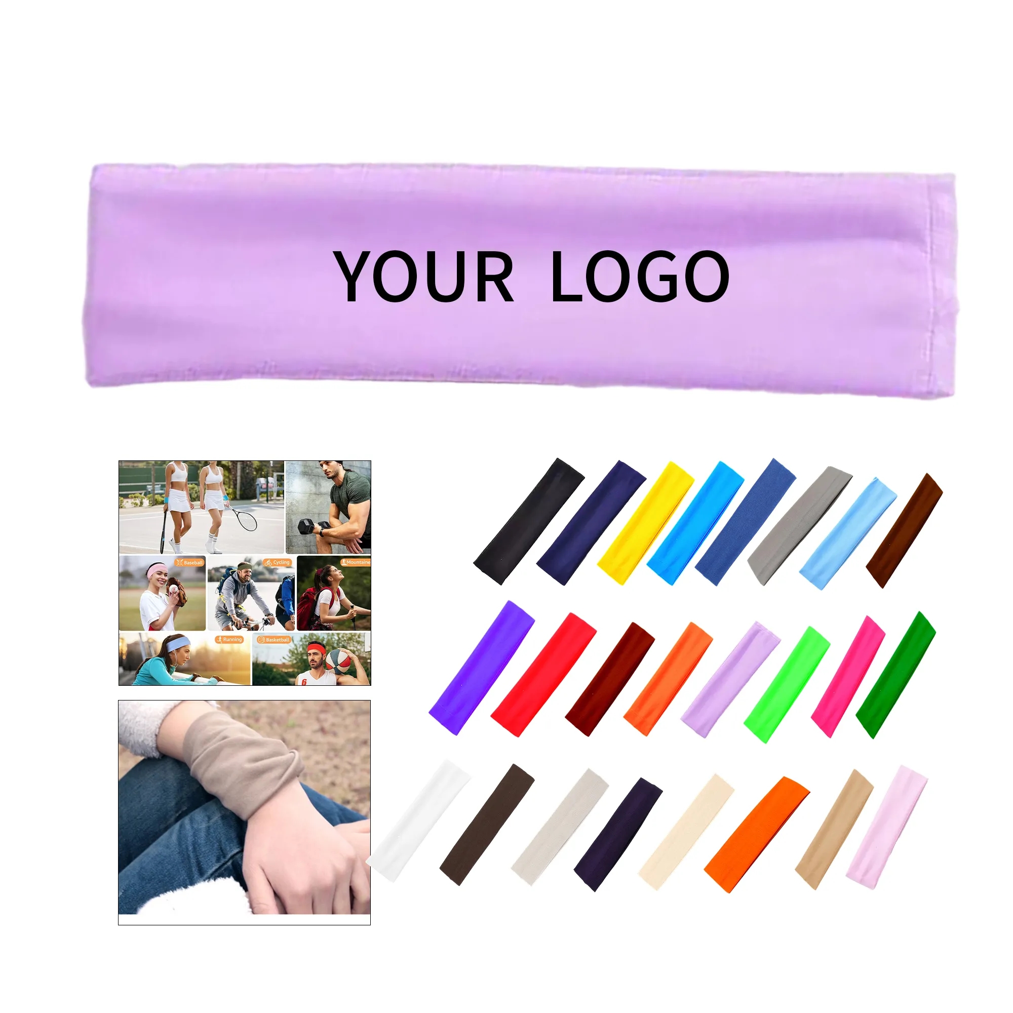 Elastic Sports Headband for Yoga and Running 2