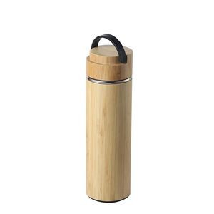 500ml Bamboo Encased Stainless Steel Cup With Double Wall Insulation 3