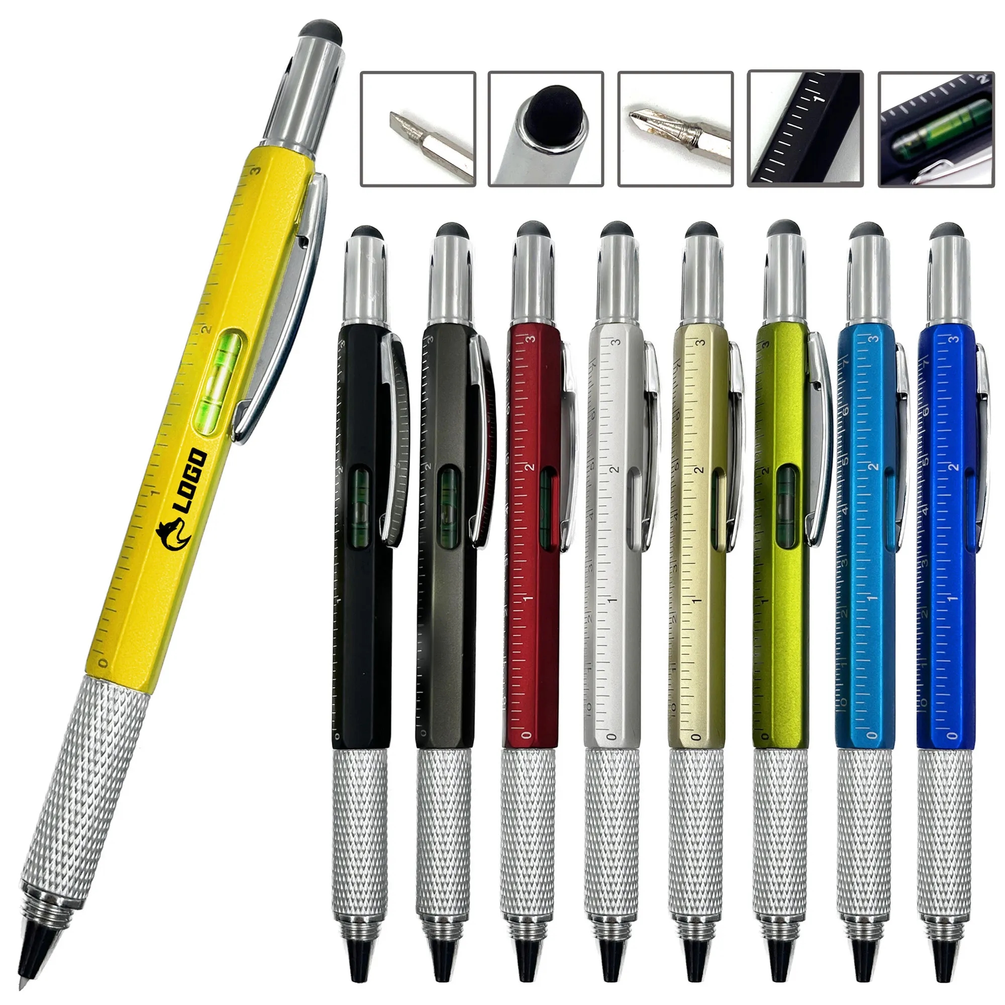 6 In 1 Stylus Pen