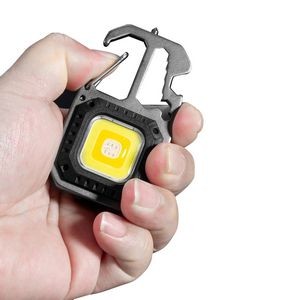 Compact Waterproof Mini Flashlight with Carabiner 3 Brightness Levels 8