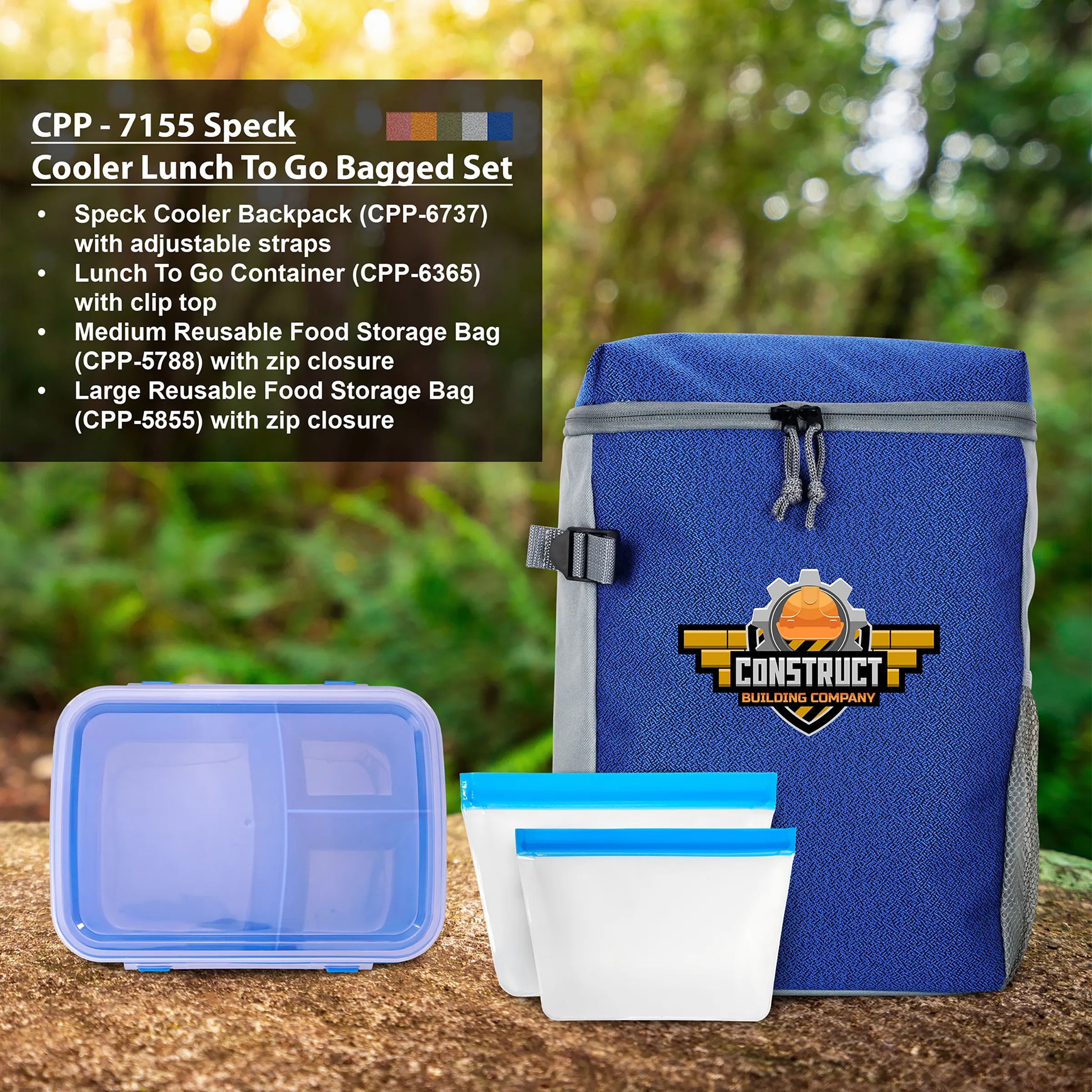 SPECK COOLER LUNCH TO GO BAGGED SET 9