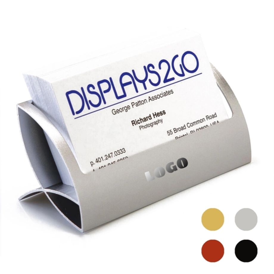 Metal Business Card Holder For Desk 2