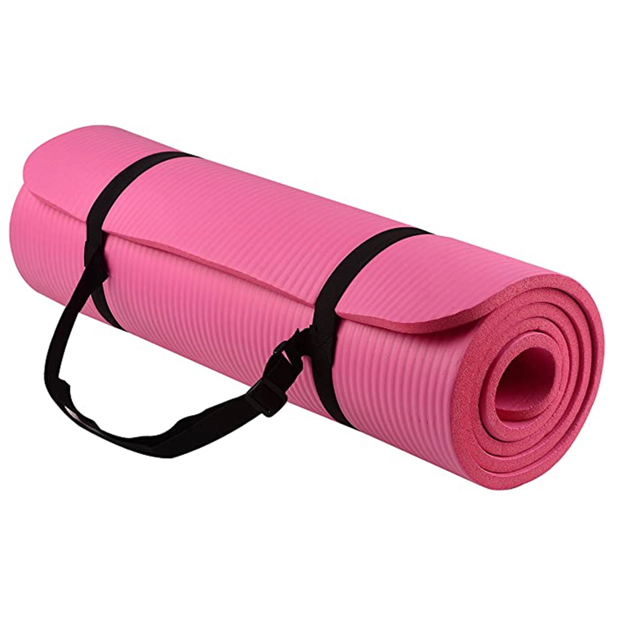 Fitness Yoga Mat With Carrying Strap 2