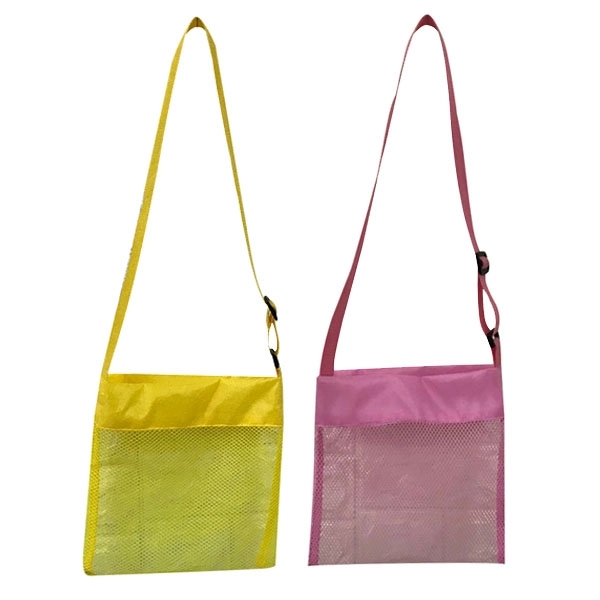 Children Kids Seashell Collecting Beach Mesh Bag 4