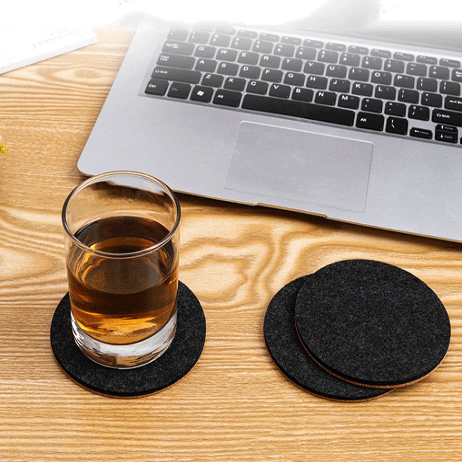 Eco-Friendly Felt Coaster Set 7