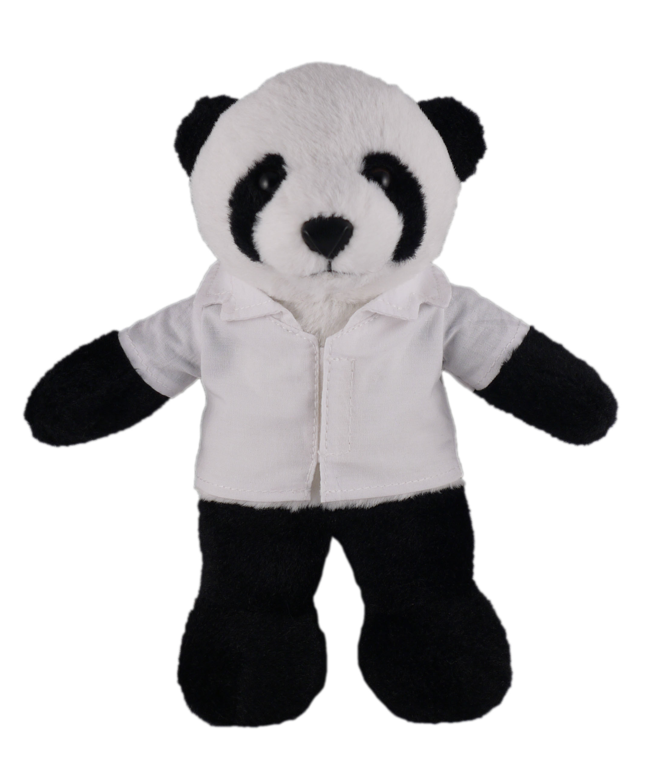 Soft Plush Stuffed Panda in doctor's jacket.