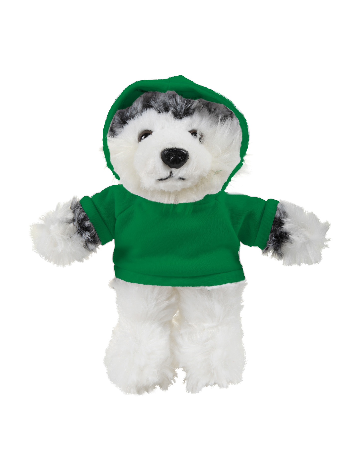 soft plush Husky with hoodie 16