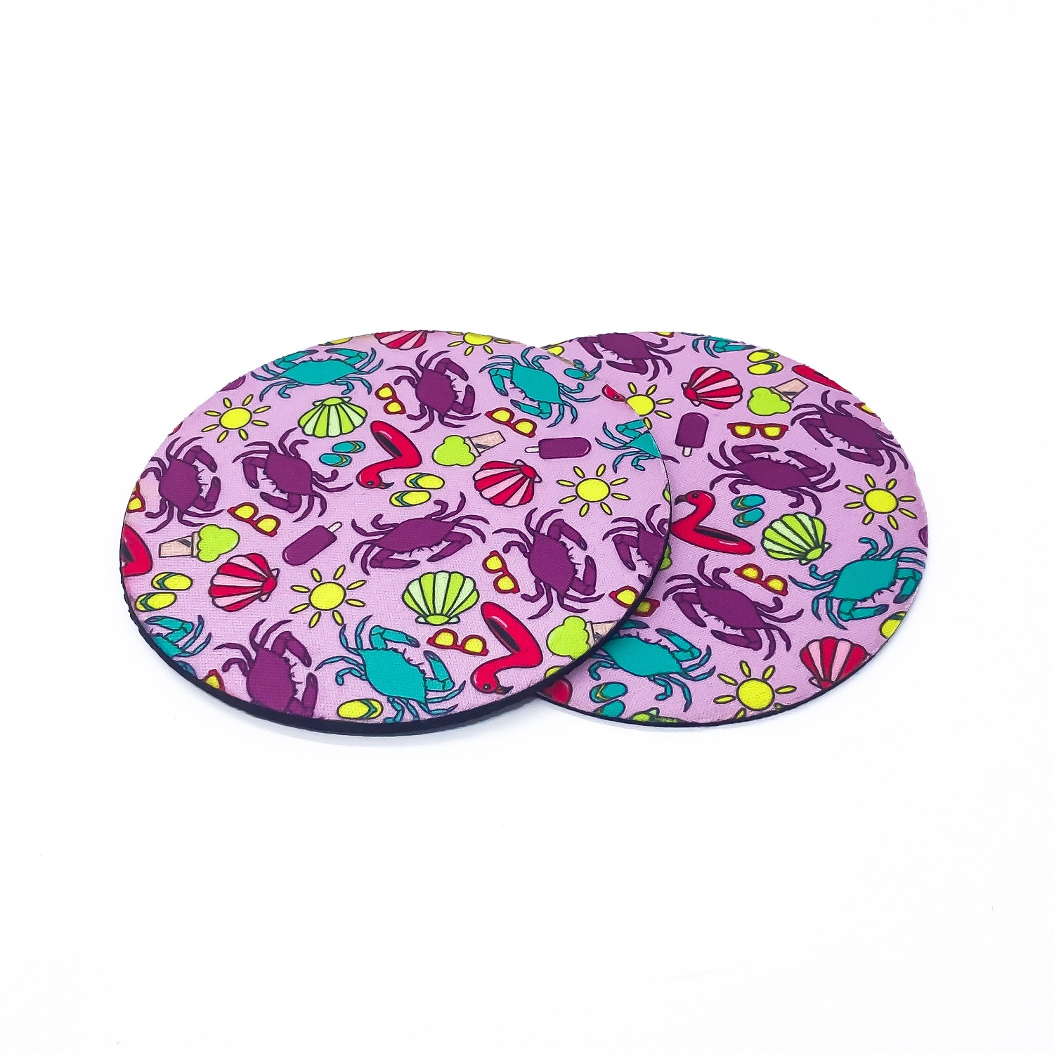 Round Neoprene Coaster 1