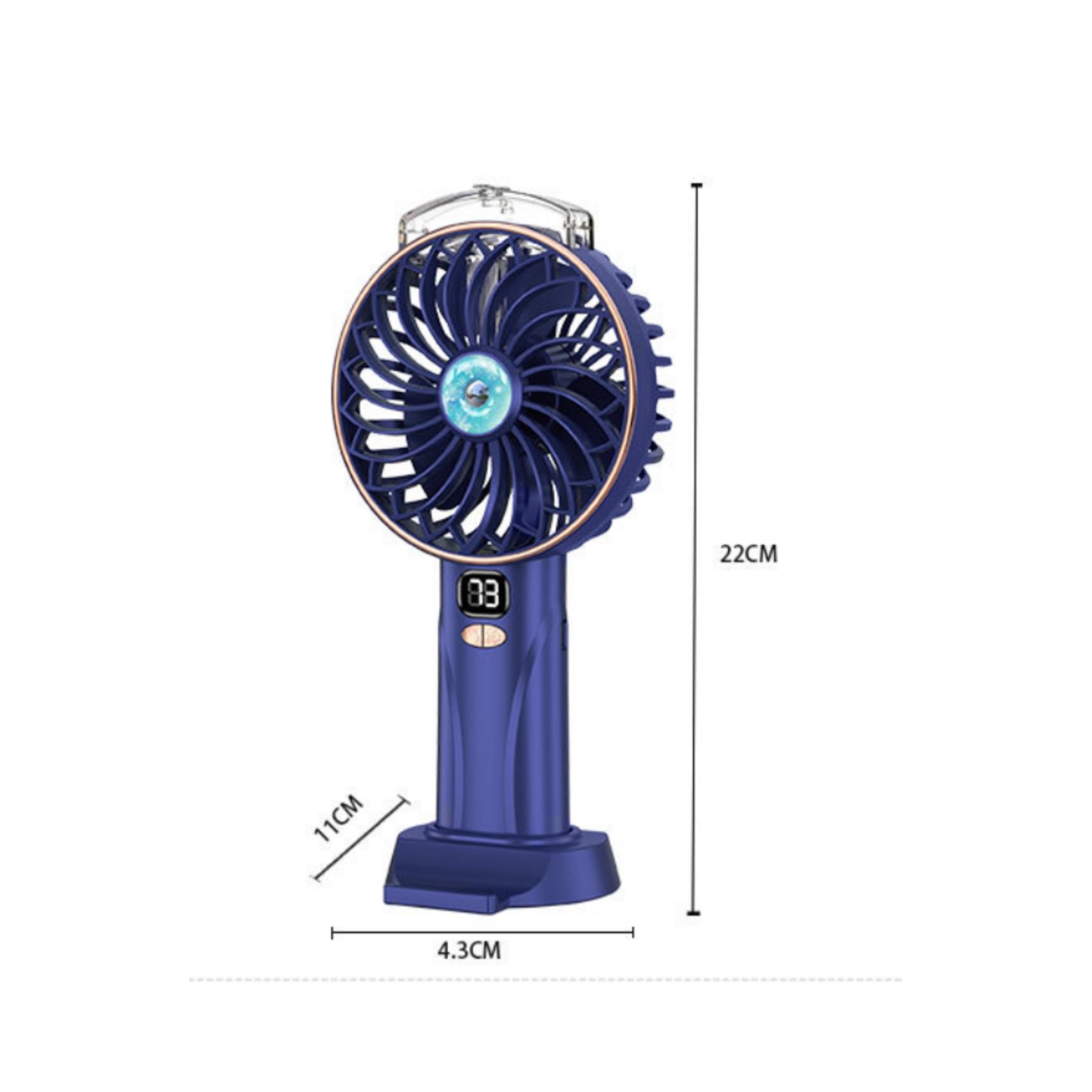 LCD Digital Display Fan 2