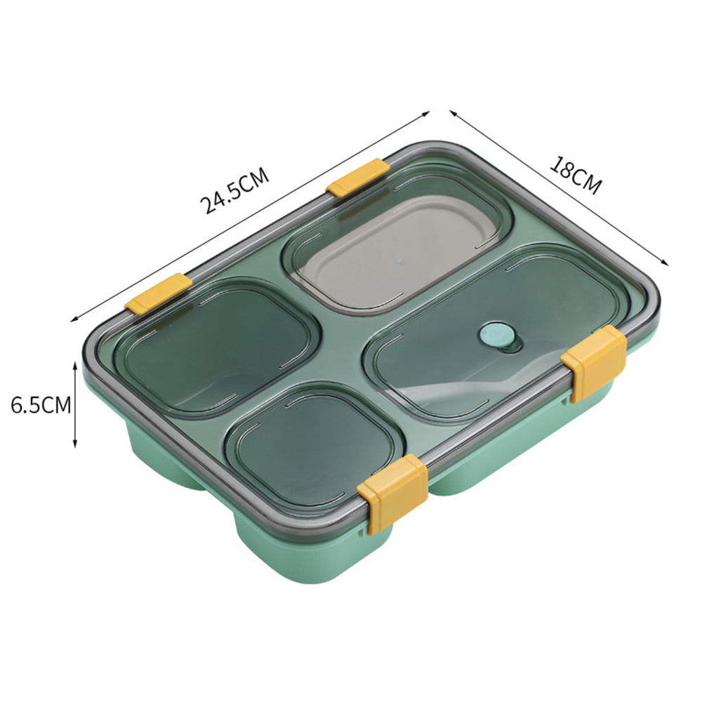 4 Compartment Containers Bento Box With Lids 1