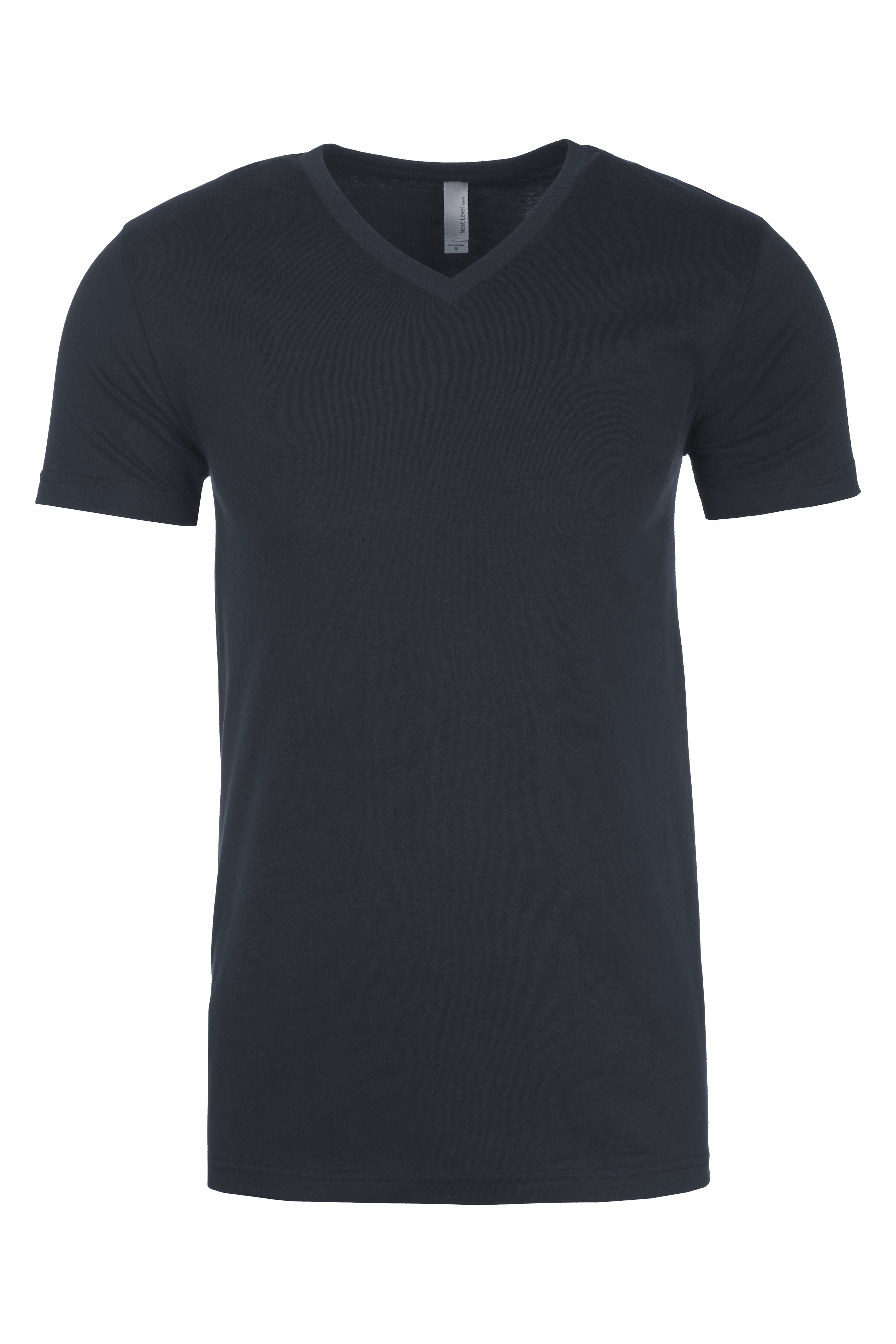 Sueded V-Neck T-Shirt 1