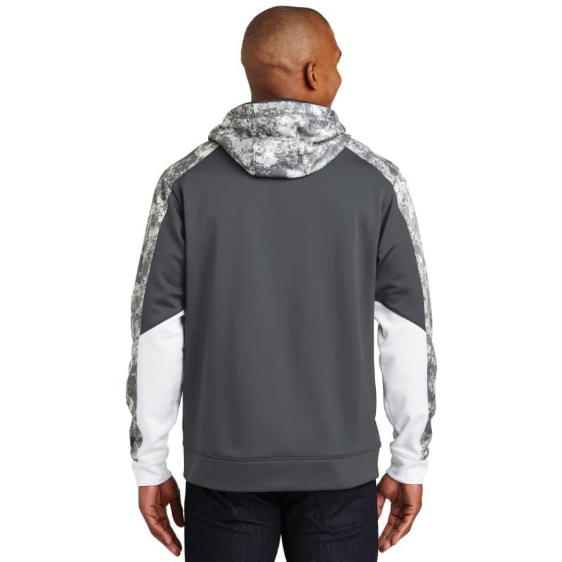 Sport-Tek Sport-Wick Mineral Freeze Fleece Colorblock Hooded Pullover., custom hoodie or sweatshirt with logo imprint 12