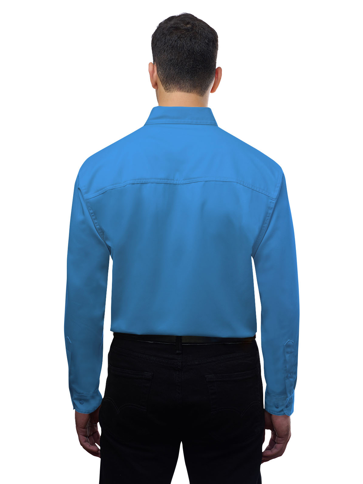Blue Generation - Men's 1-Pocket Superblend Poplin Shirt 81