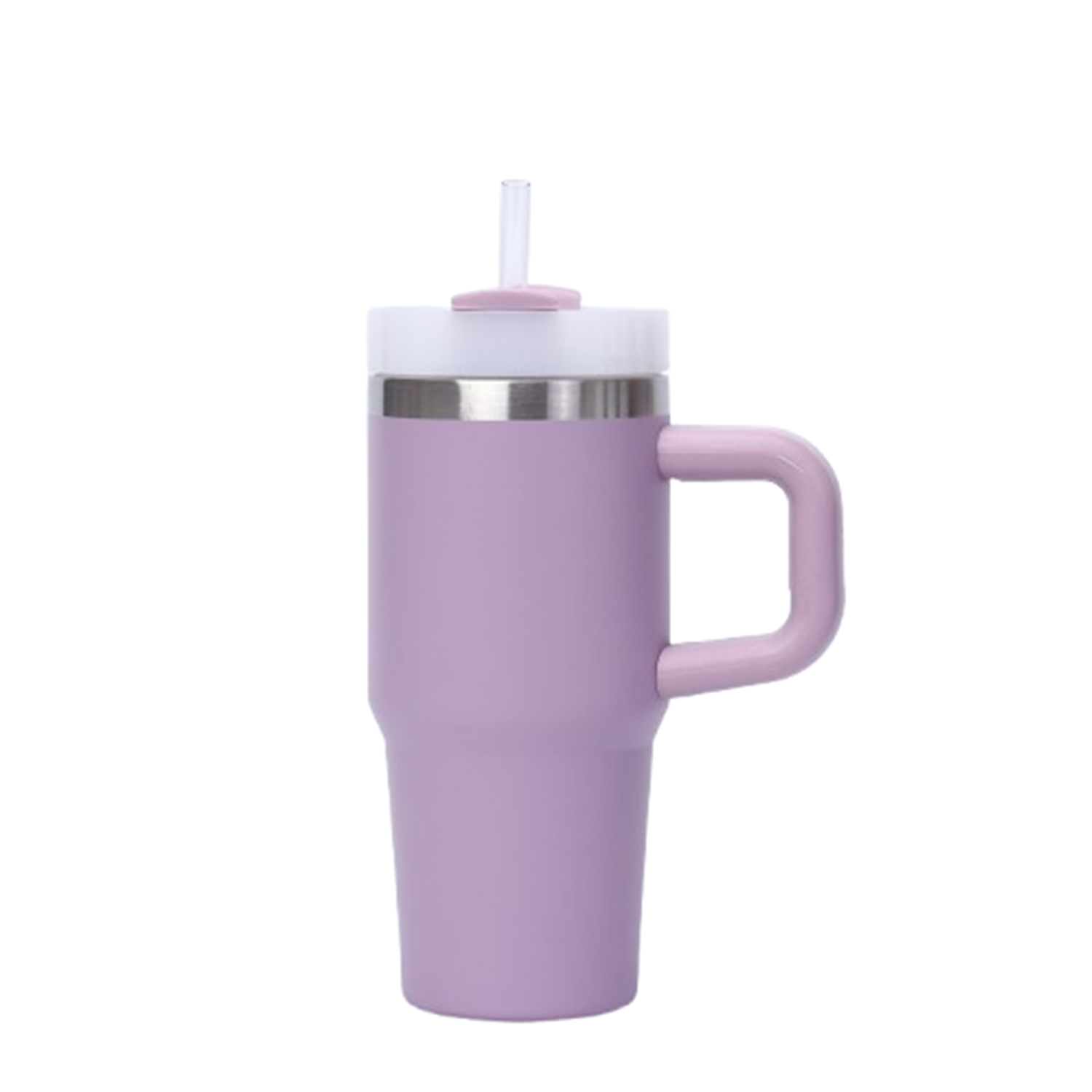 14oz Stainless Steel Insulated Straw Tumbler w/ Handle 8