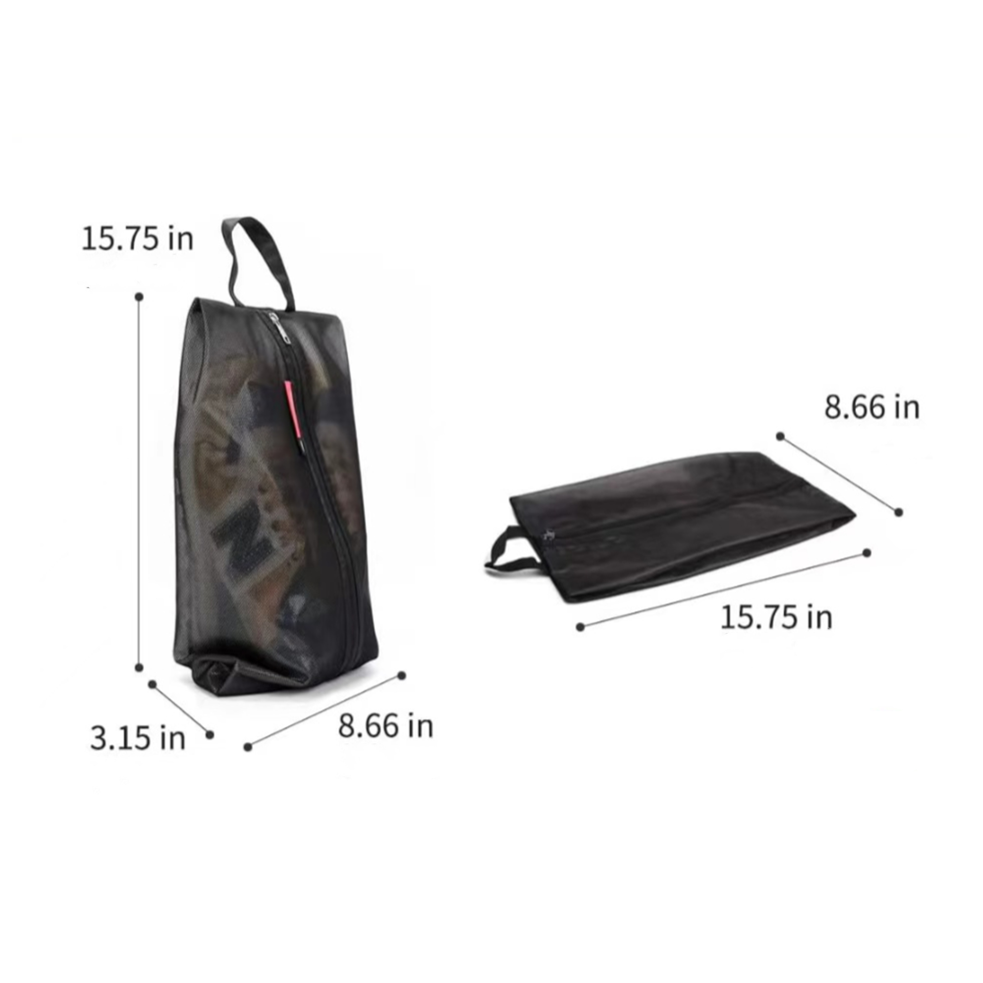 Water Resistant Travel Shoe Bag 3