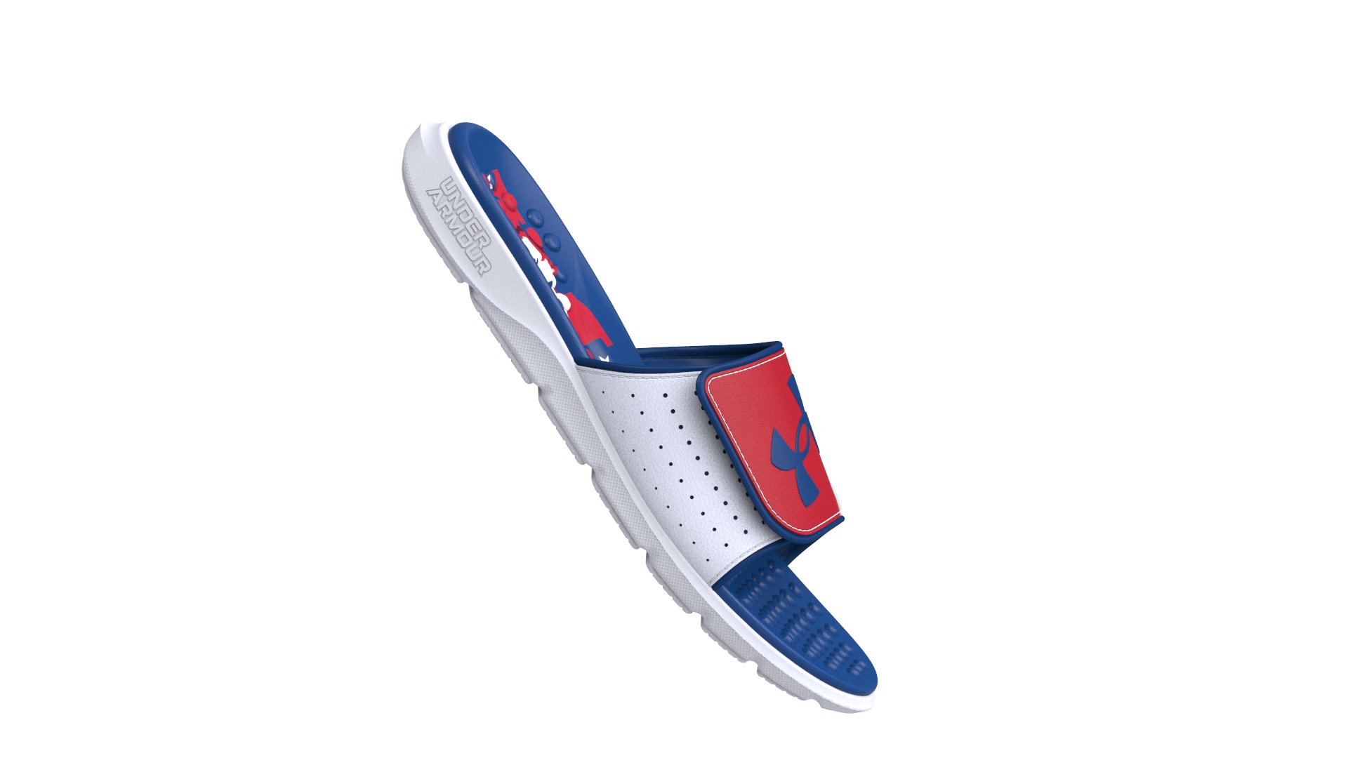 Men's UA Ignite Pro Texas Slides  2