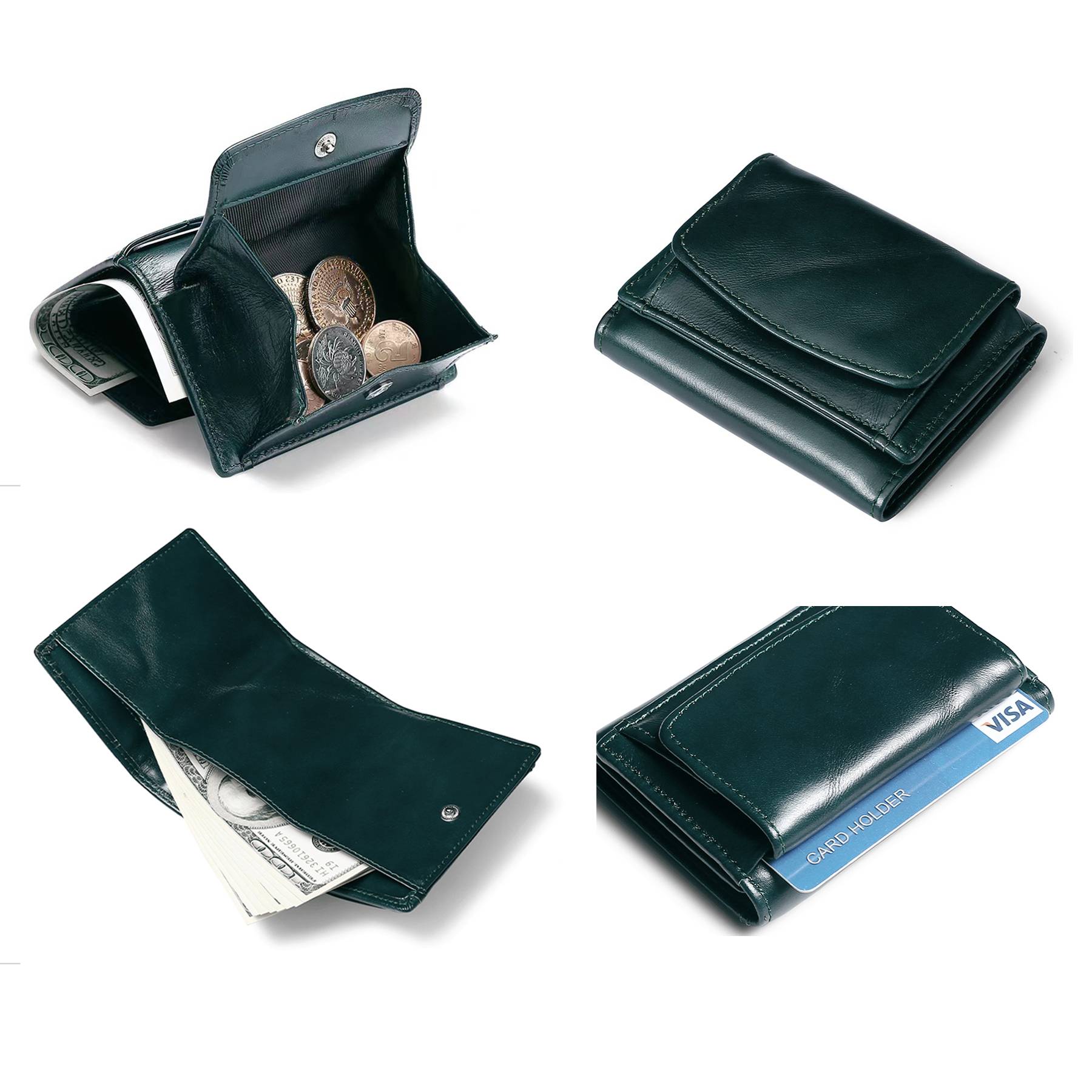 PU Foldable mini wallet 5