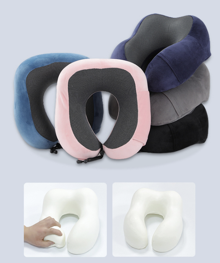 Magnetic Cloth Travel Neck Pillow 2