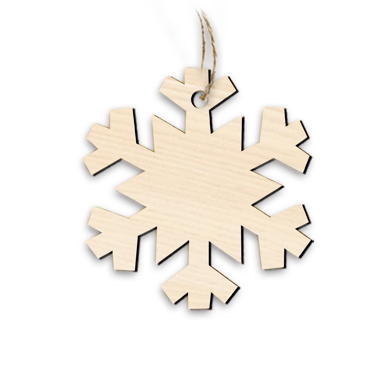 10Pcs Wooden Christmas Ornament Set 20