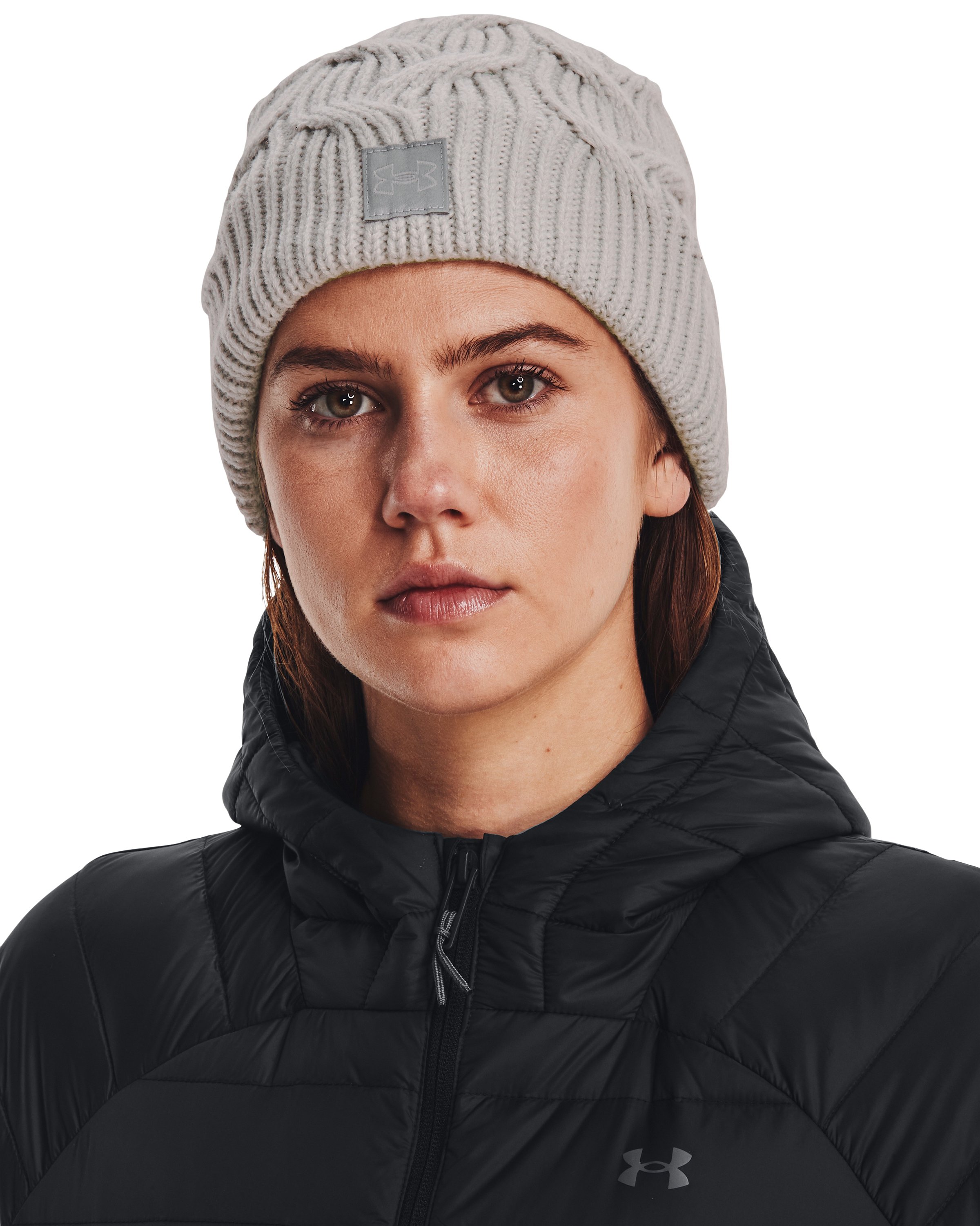 Women's UA Halftime Cable Knit Beanie 7