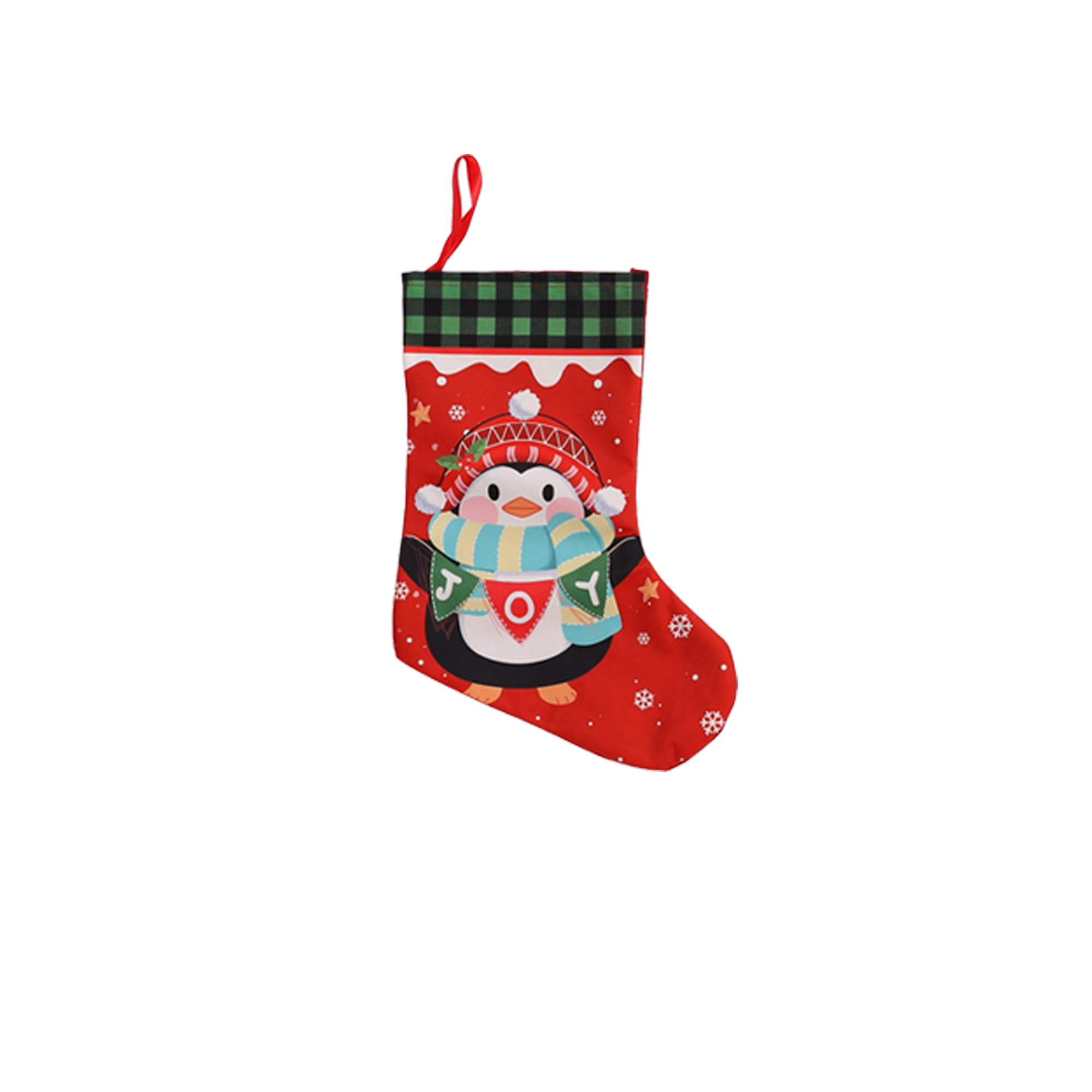 Brushed Fabric Christmas Stocking 7