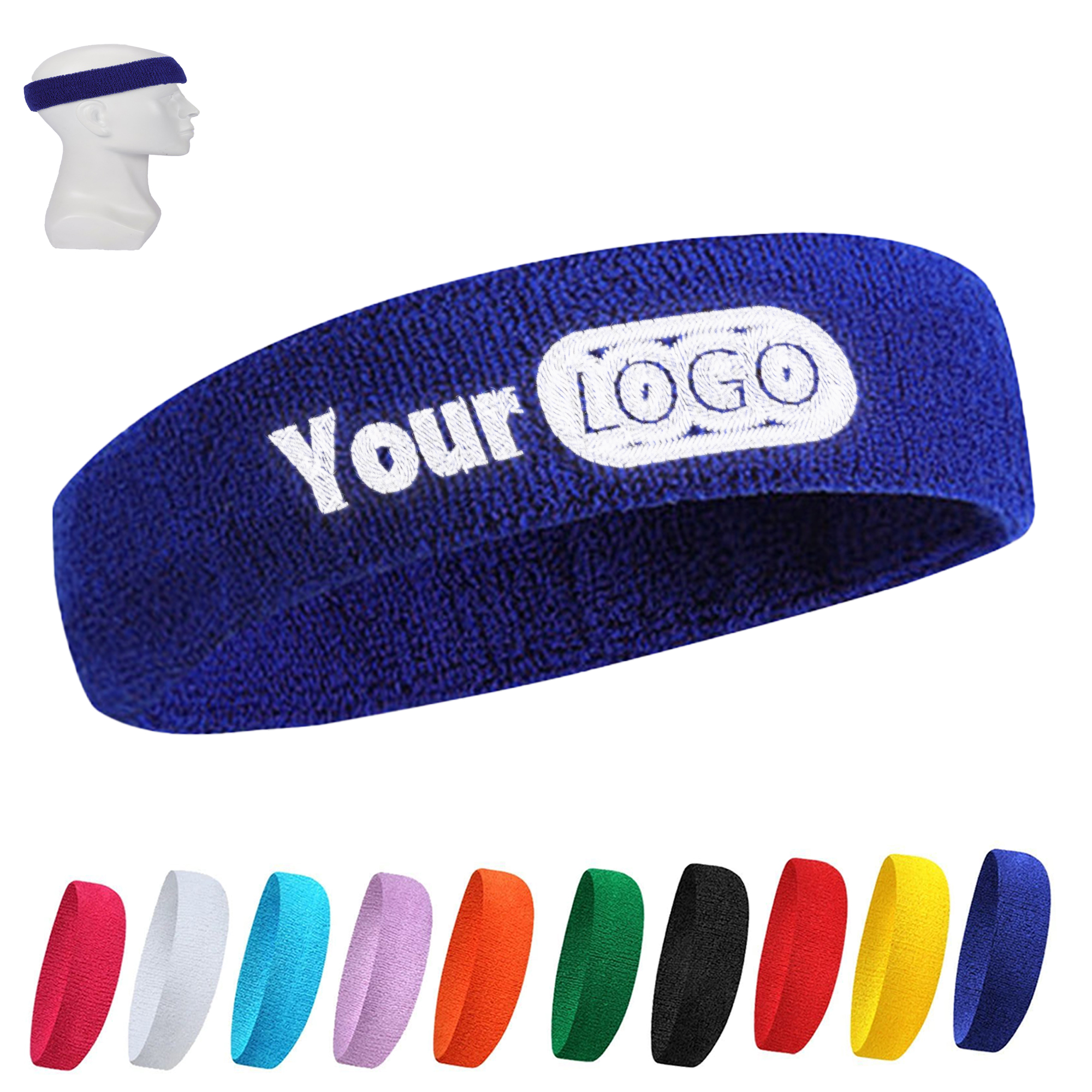 Cotton Sweat Headband 2