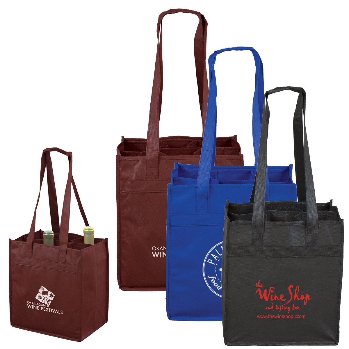 Tuscany Wine Bottle Tote Bag - 6 Bottles 17
