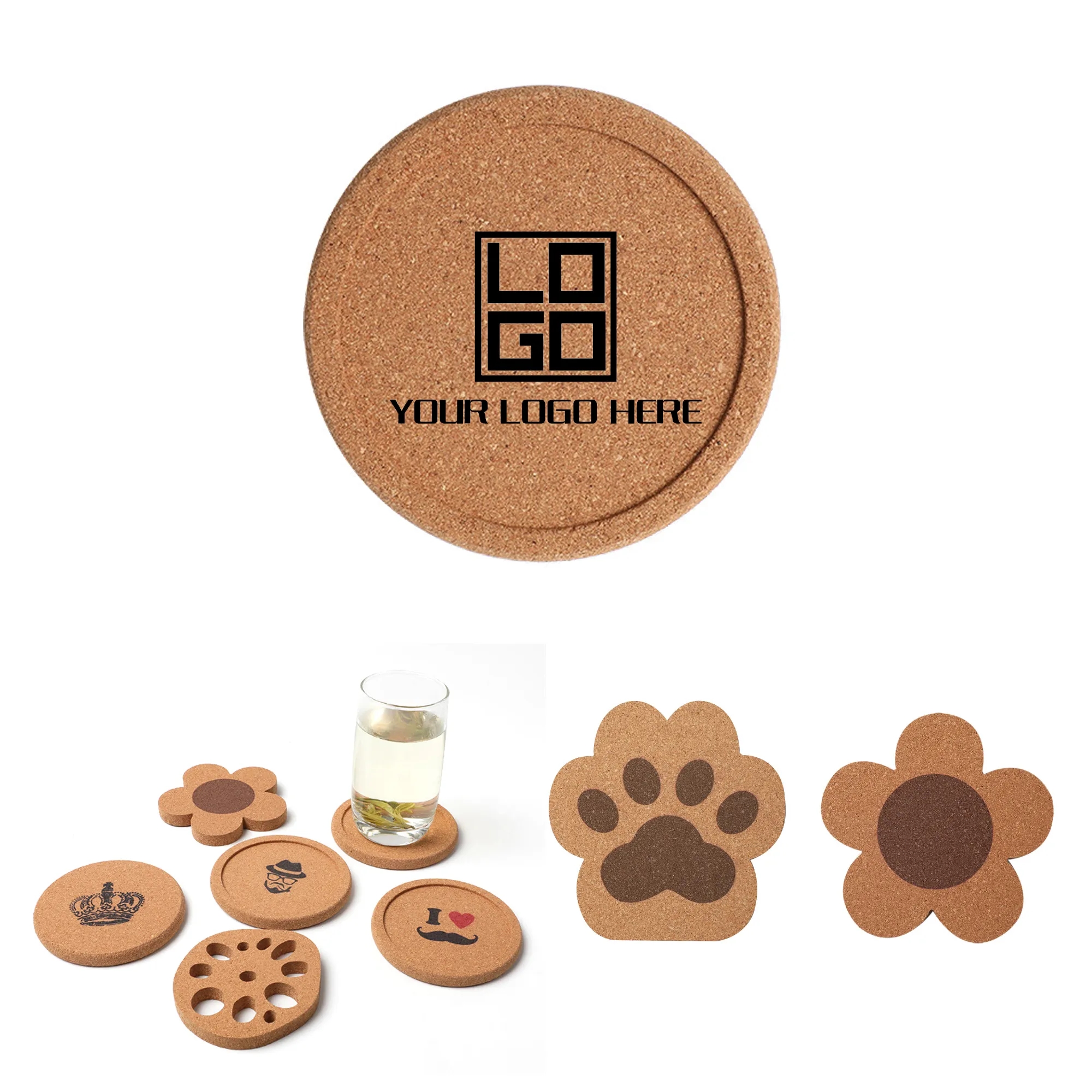 Cork Insulated Coaster MOQ30pcs 2