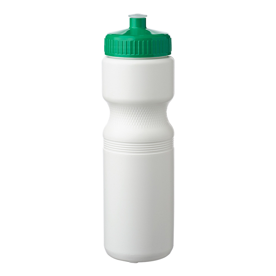 Plastic Water Bottles with Color Push Cap 28 oz. 32