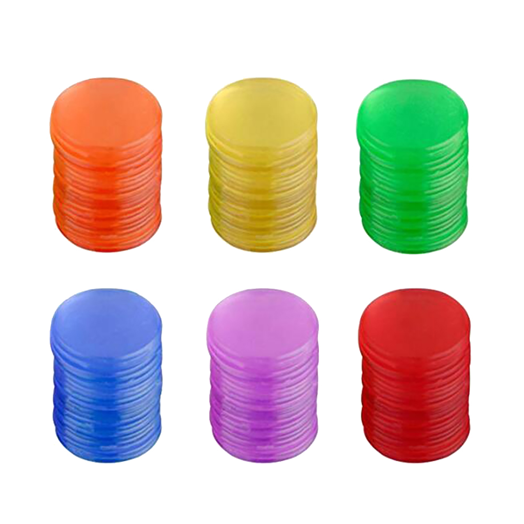 Transparent Bingo Chips 2