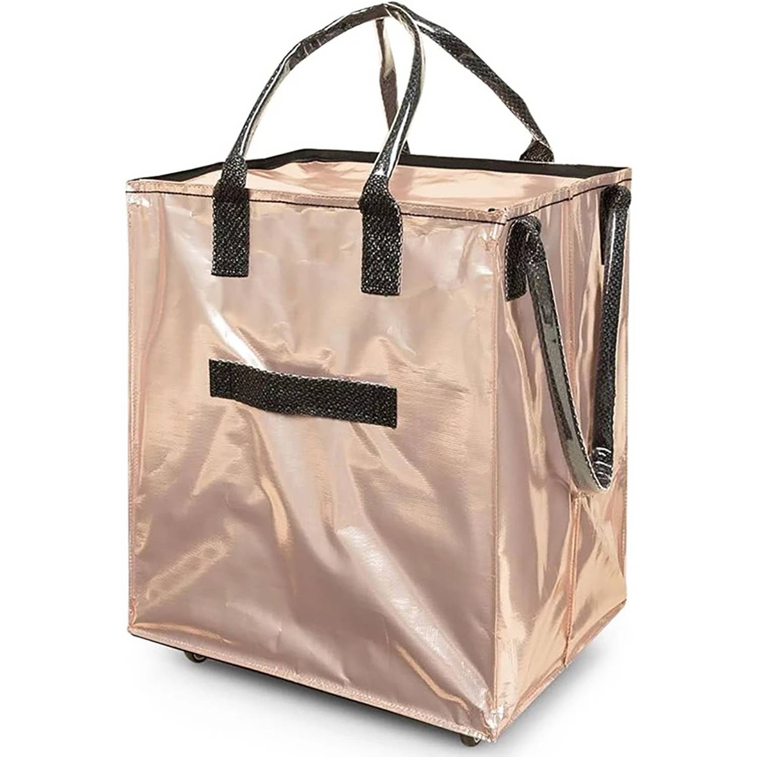 Waterproof Foldable Shopping Bag W/ Wheels 4