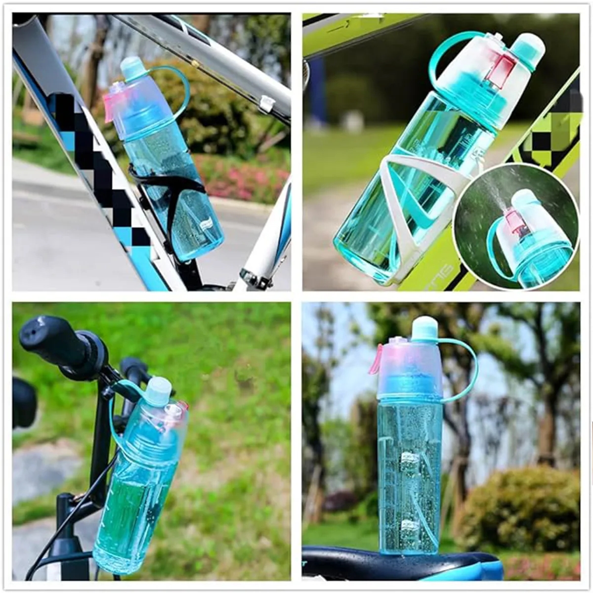 Spray Outdoor Large Capacity Sports Water Bottle 5
