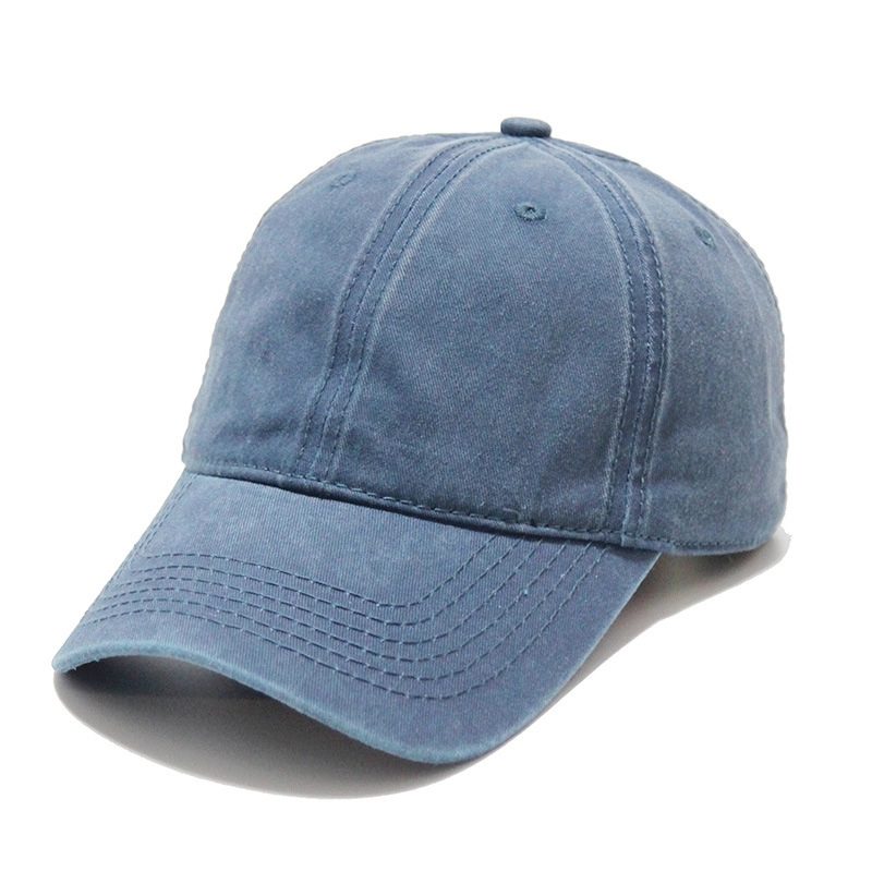 6 Panel Garment Washed Pigment Dyed Cotton Twill 5