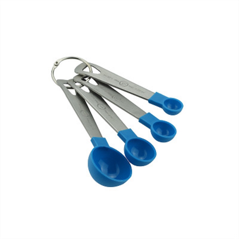 4 pcs Blue Measuring Spoons Set 3